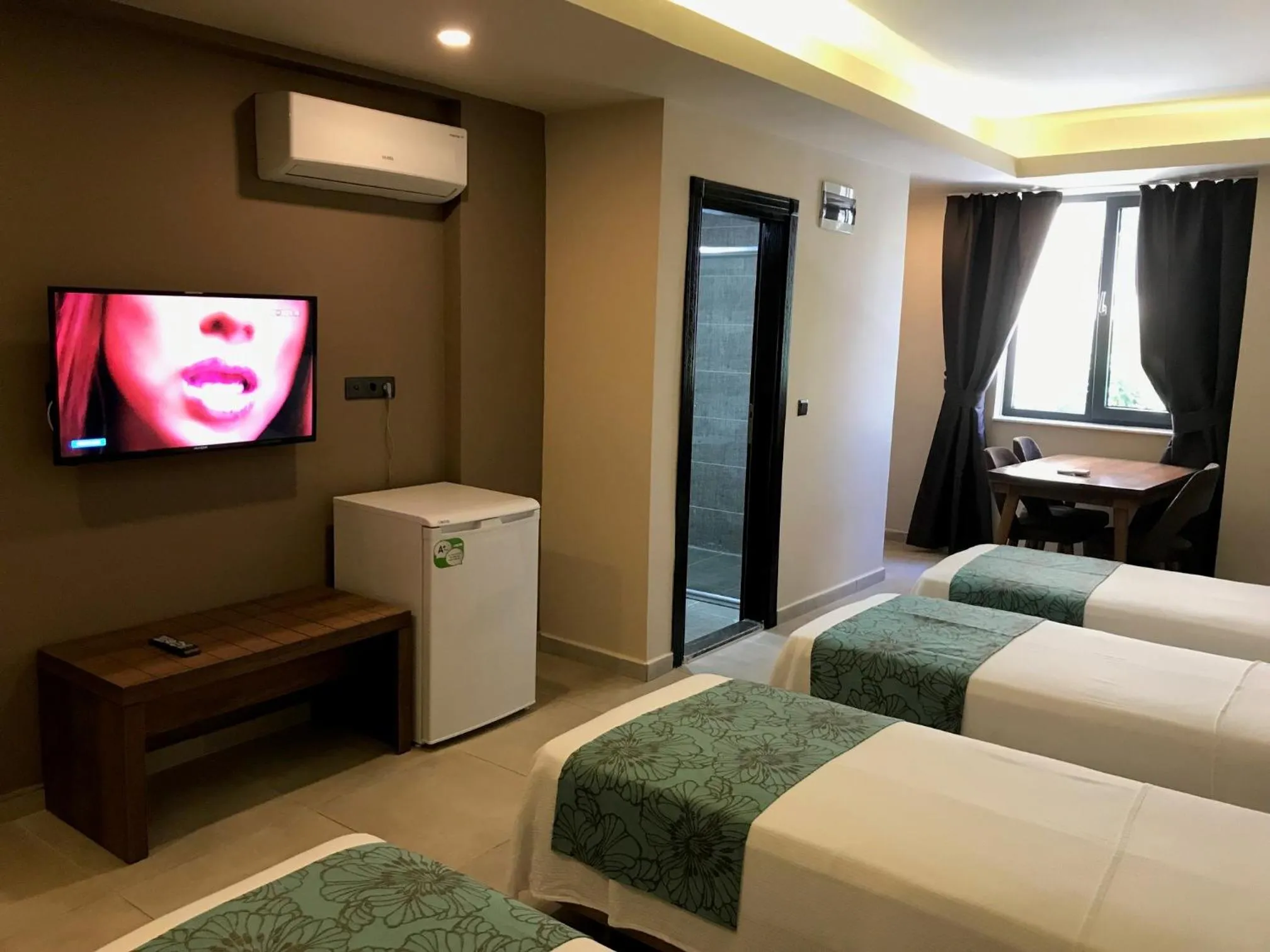 TV and multimedia, Bed in Hayal Residence Apart Otel