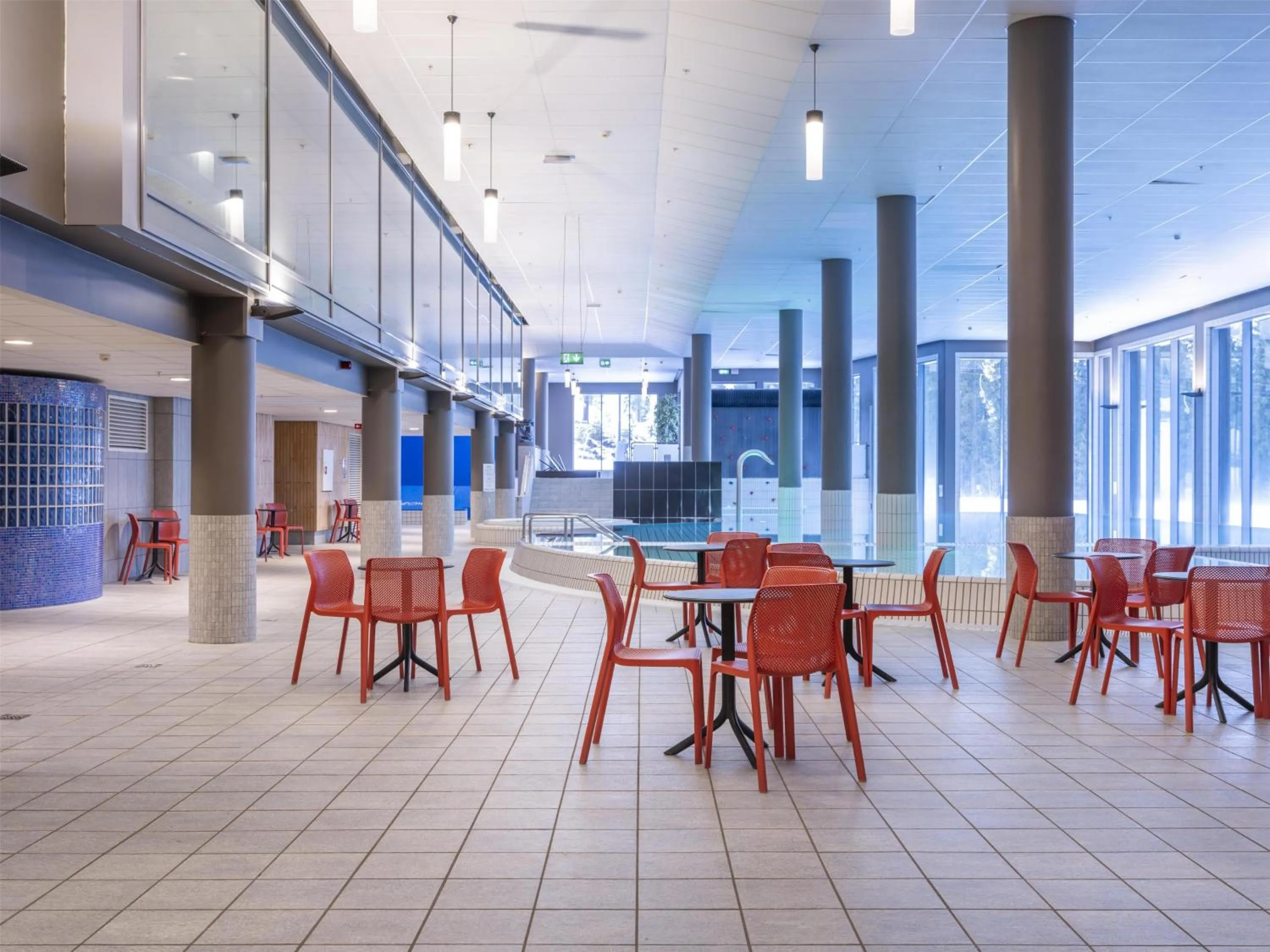 Pool view in Radisson Blu Resort, Trysil