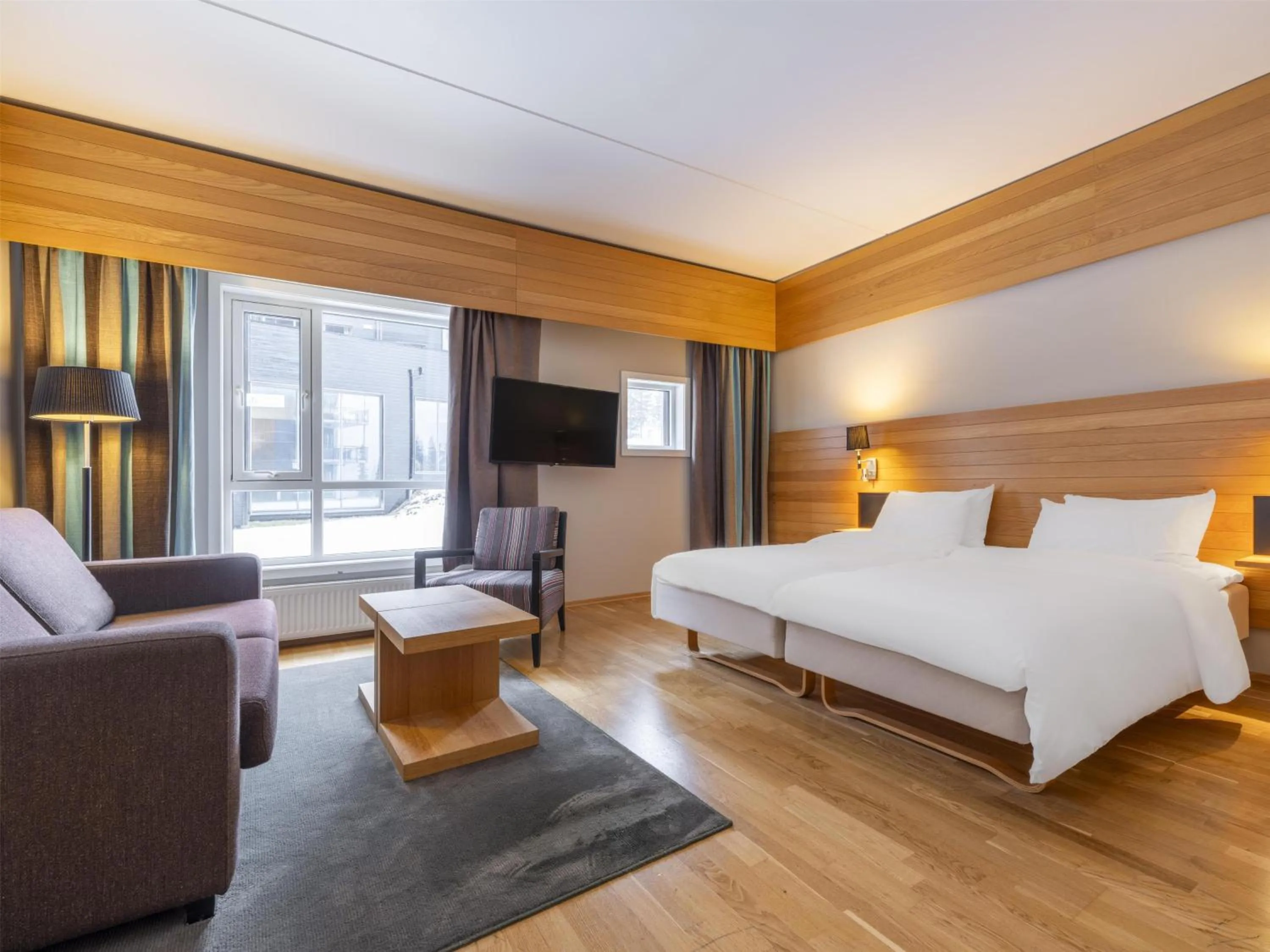 Bedroom, Bed in Radisson Blu Resort, Trysil