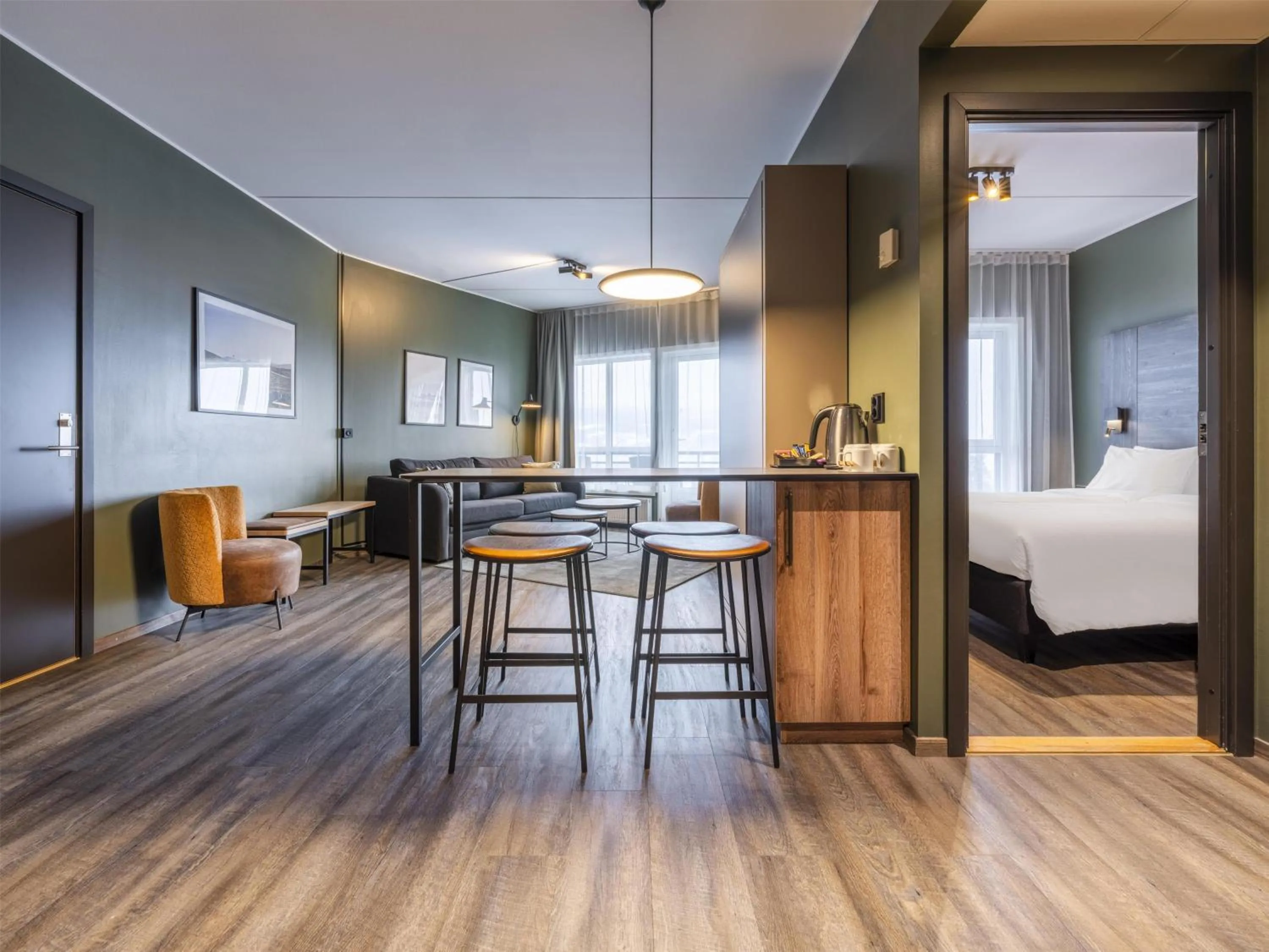 Bedroom, Bed in Radisson Blu Resort, Trysil