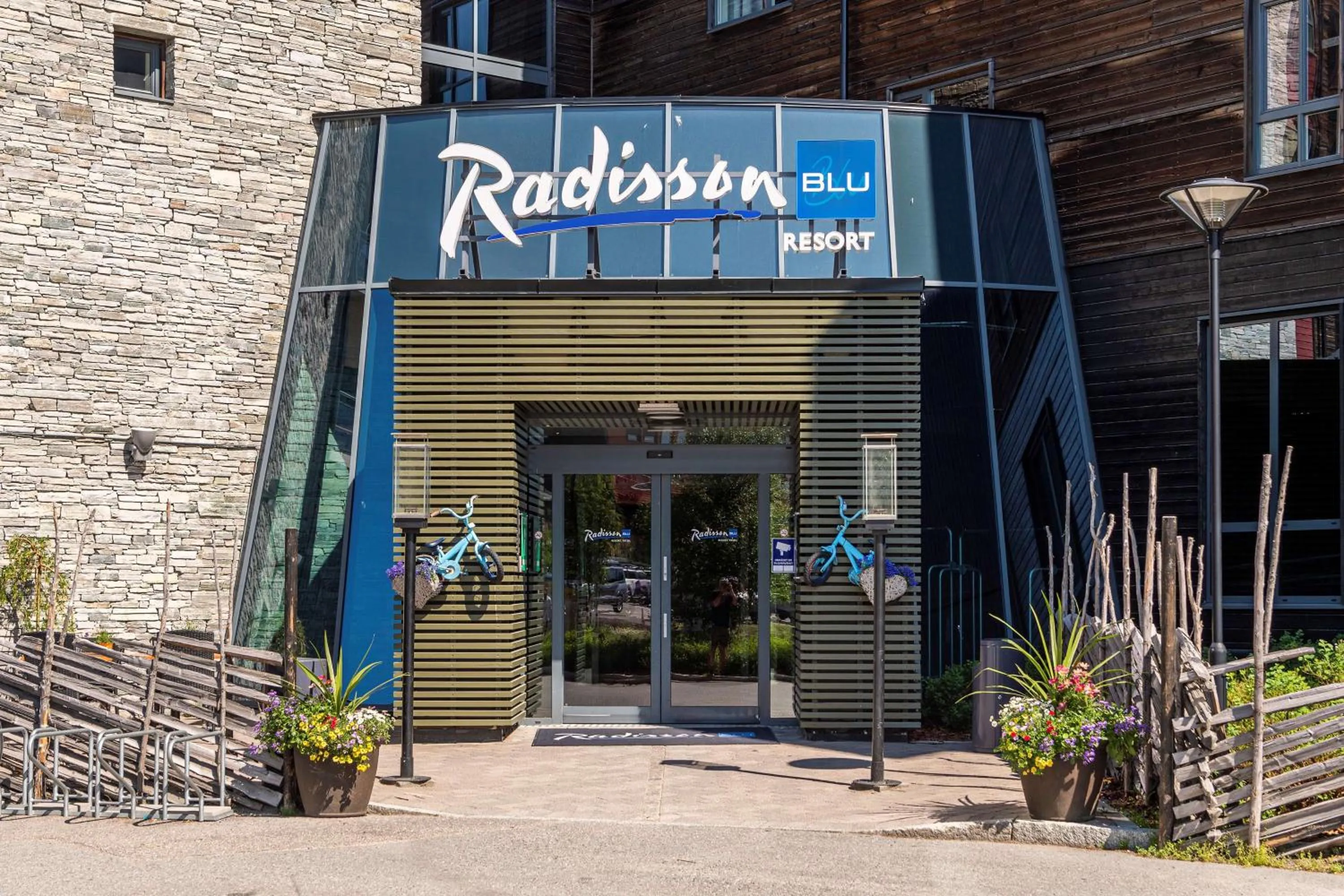 Facade/entrance in Radisson Blu Resort, Trysil
