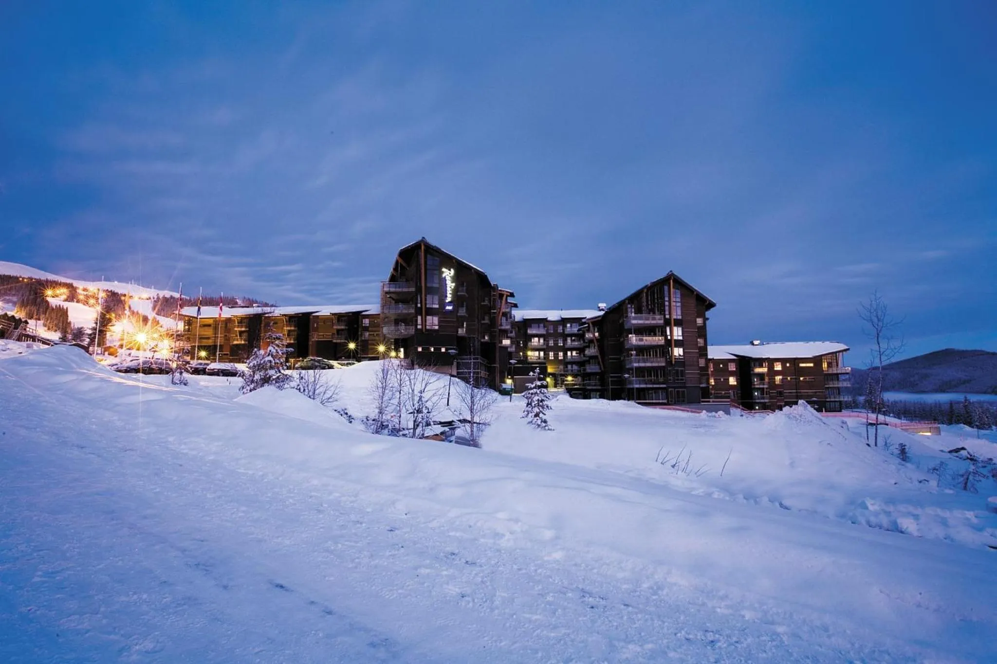 Facade/entrance in Radisson Blu Resort, Trysil