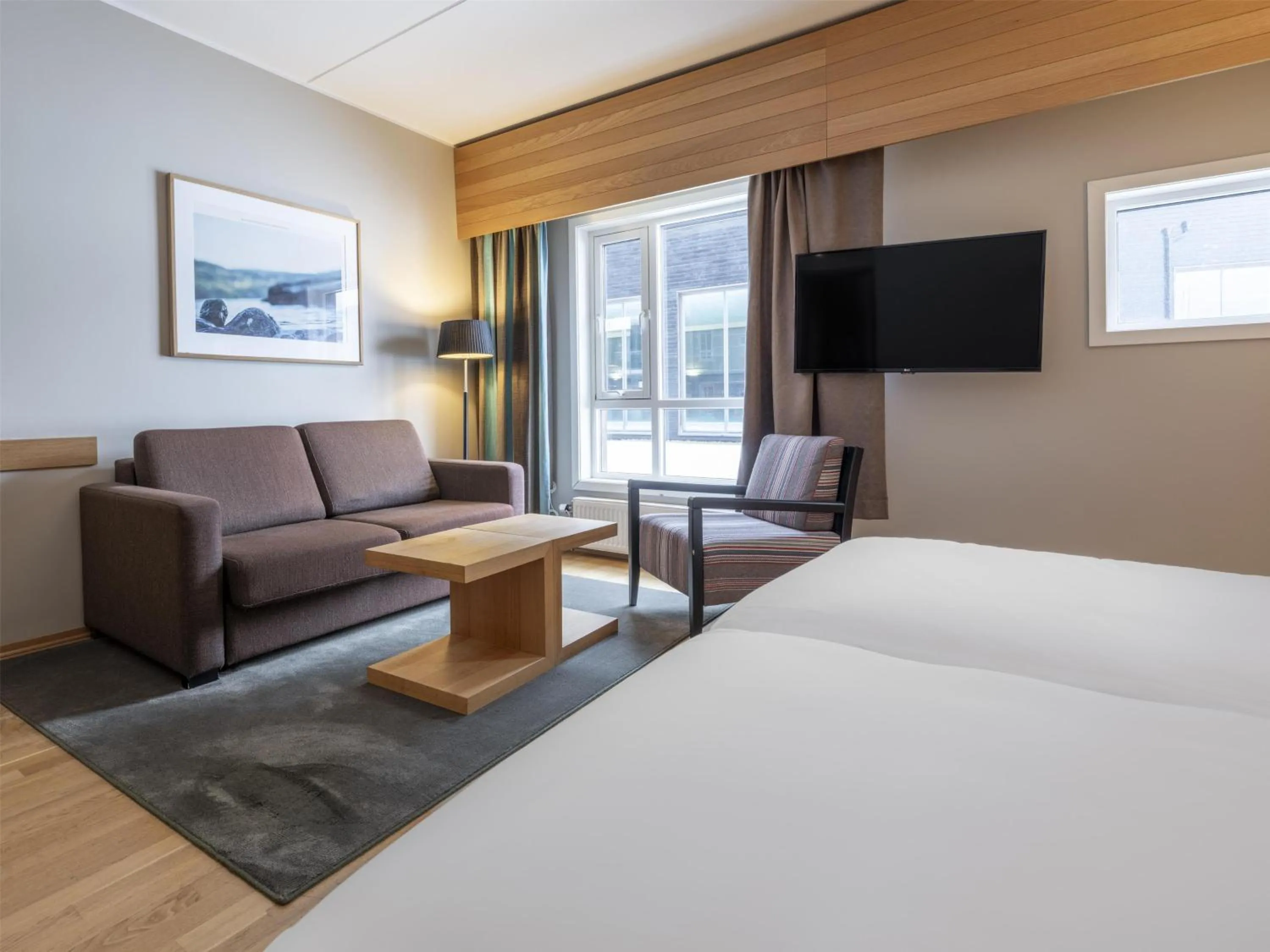 Bedroom, Bed in Radisson Blu Resort, Trysil