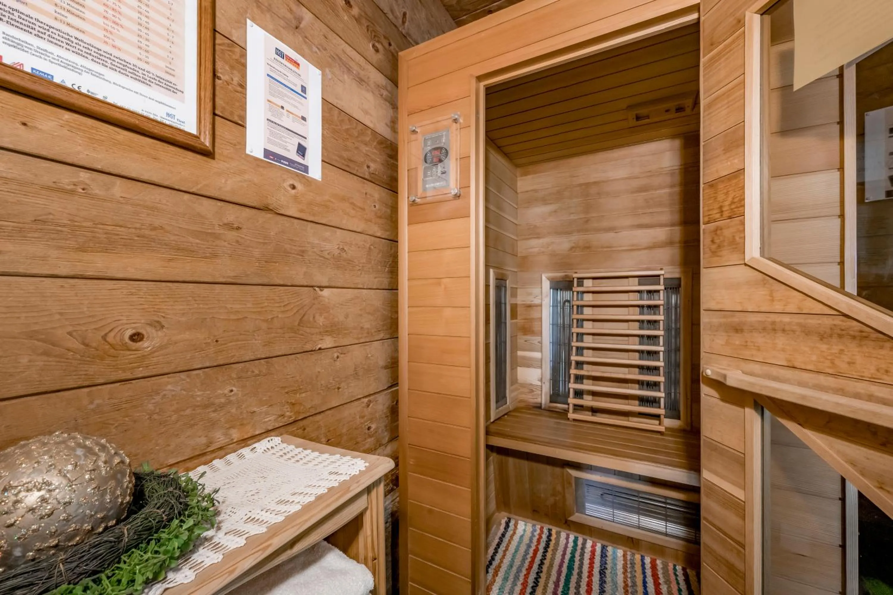 Sauna in Pension Almrausch
