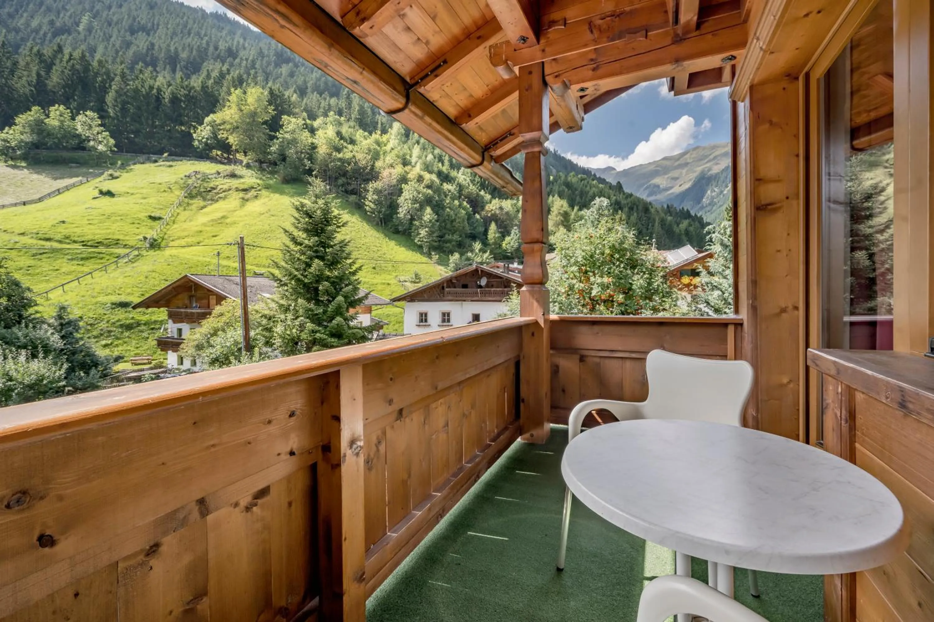 View (from property/room) in Pension Almrausch