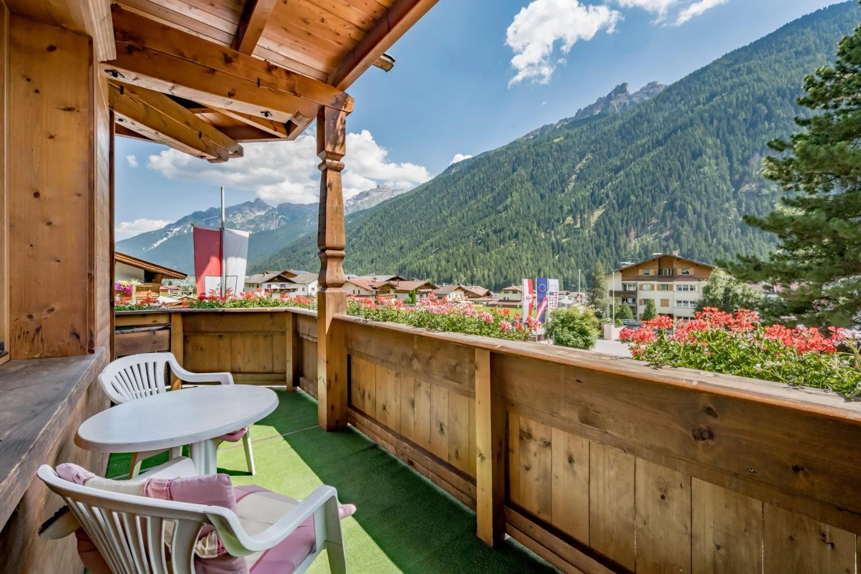 View (from property/room) in Pension Almrausch