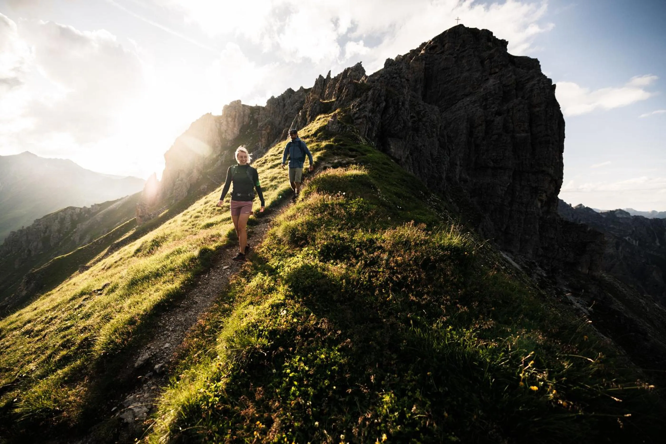 Natural landscape in Pension Almrausch