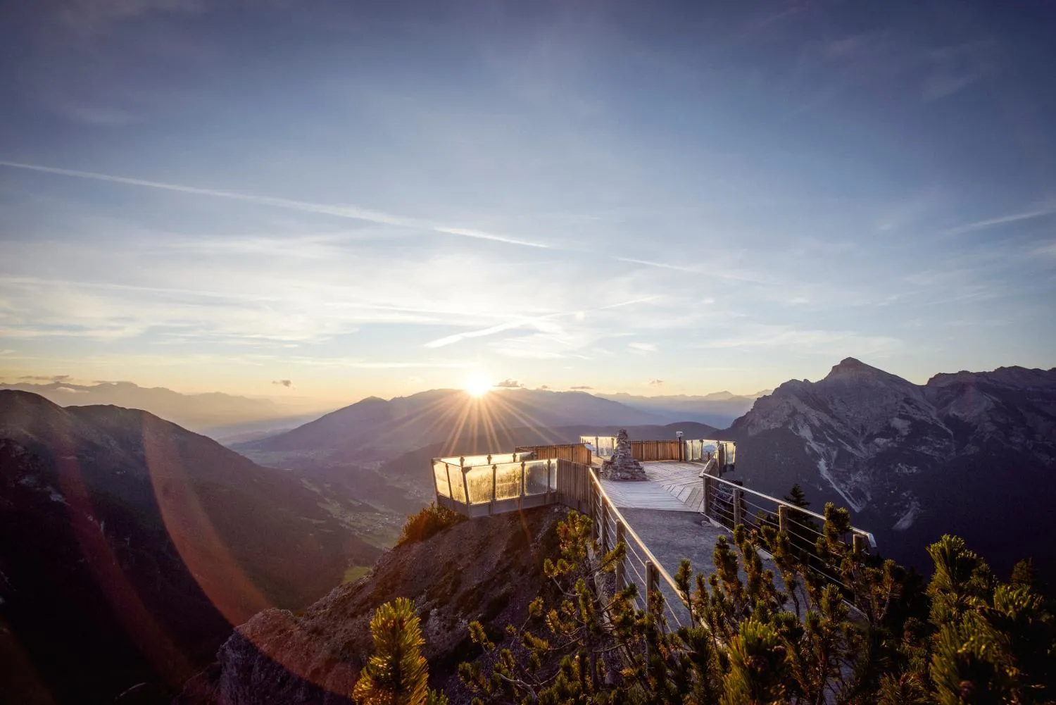 Natural landscape in Pension Almrausch