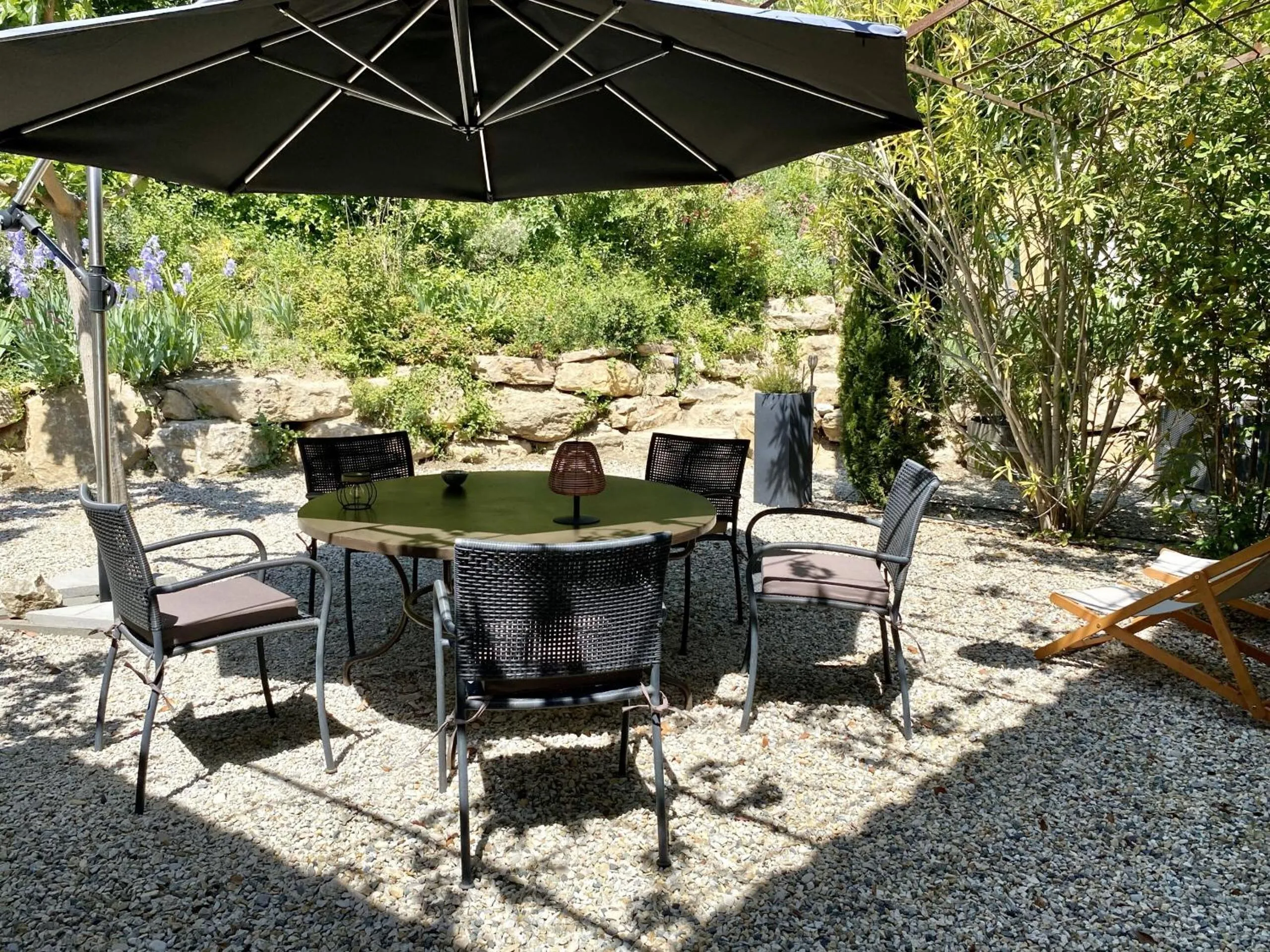 Patio in Le Jardin de Lau