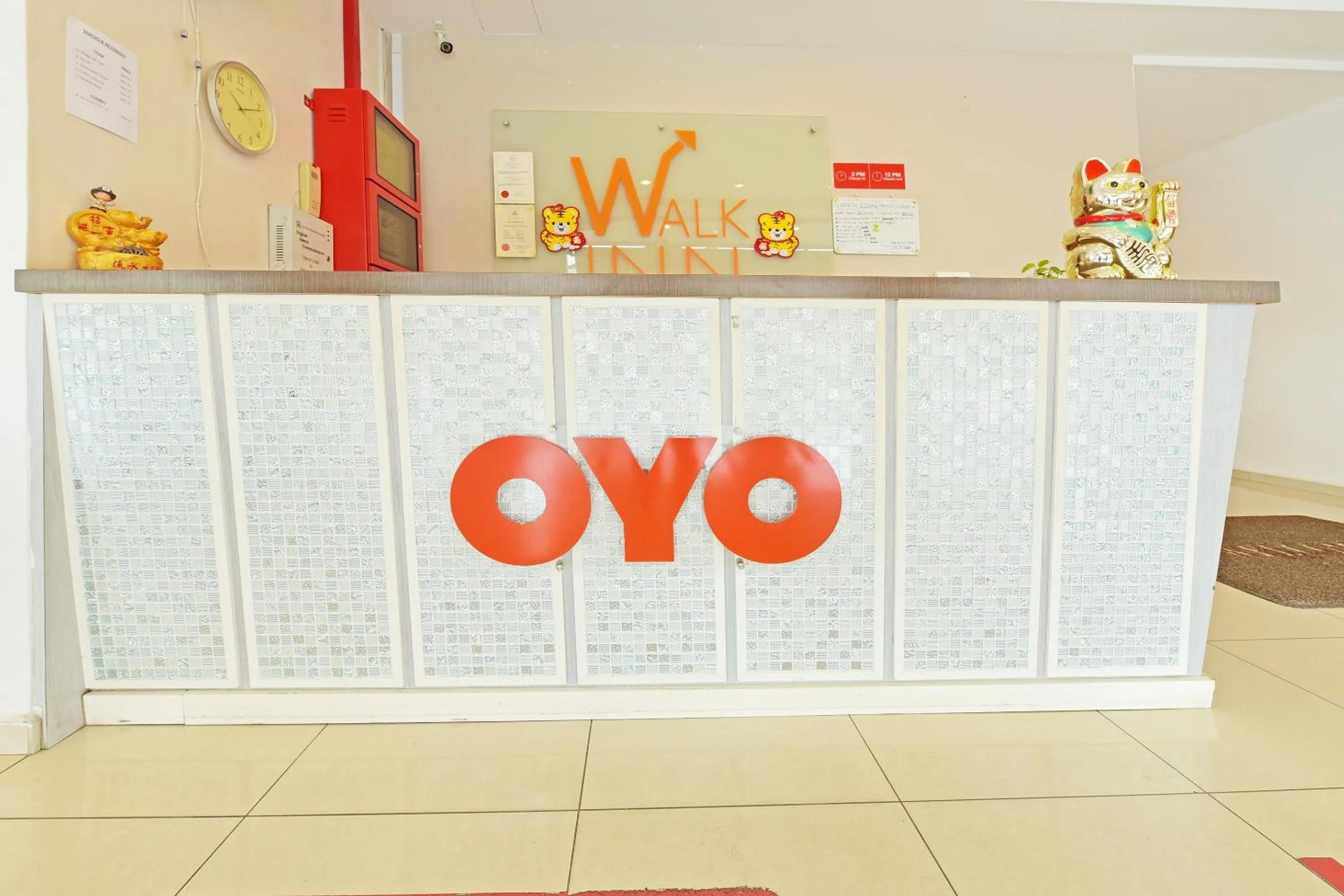 Lobby or reception in OYO 582 Hotel Walk Inn