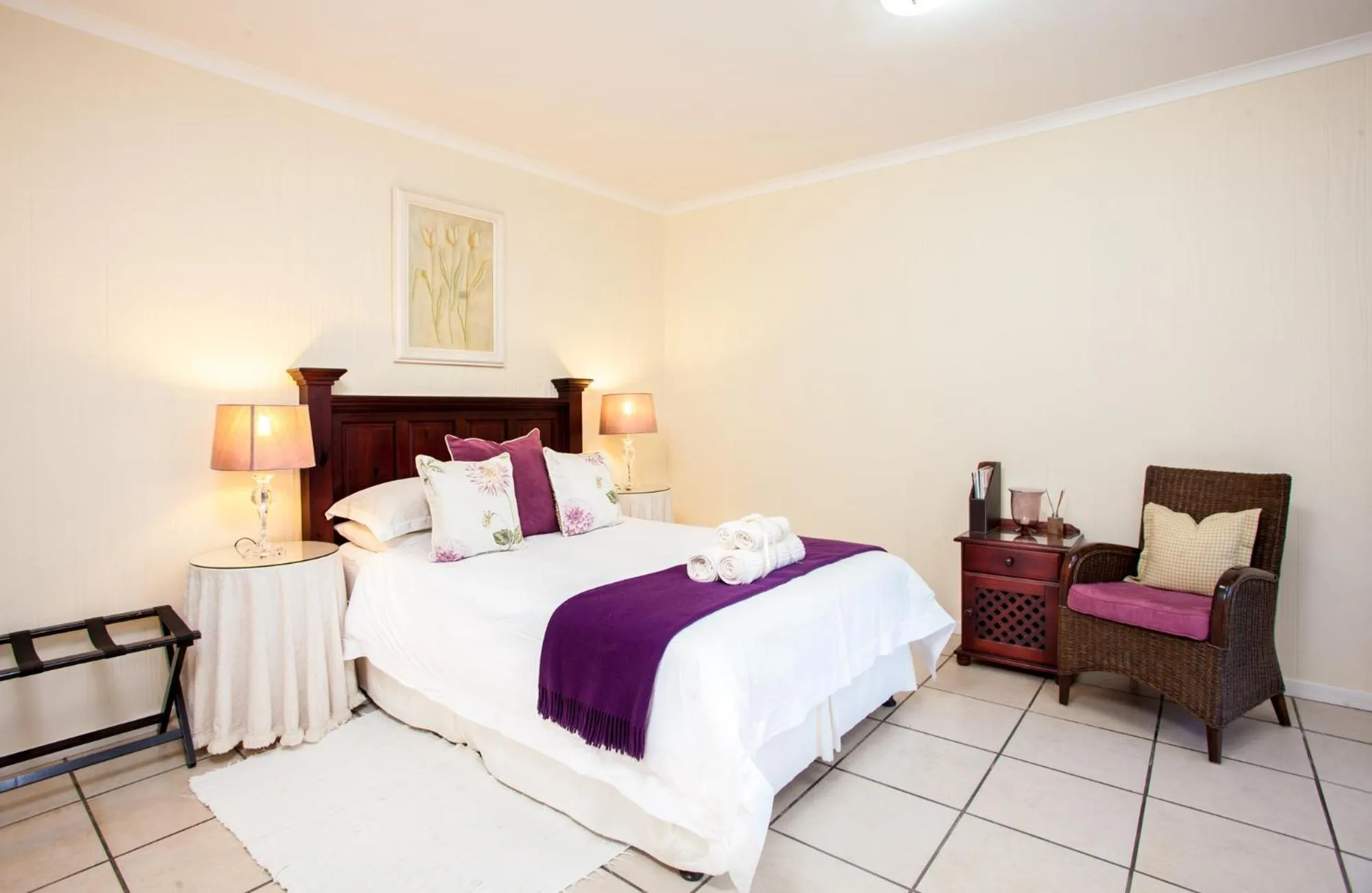 Garden view, Bed in Shandon Lodge Guest House & Spa