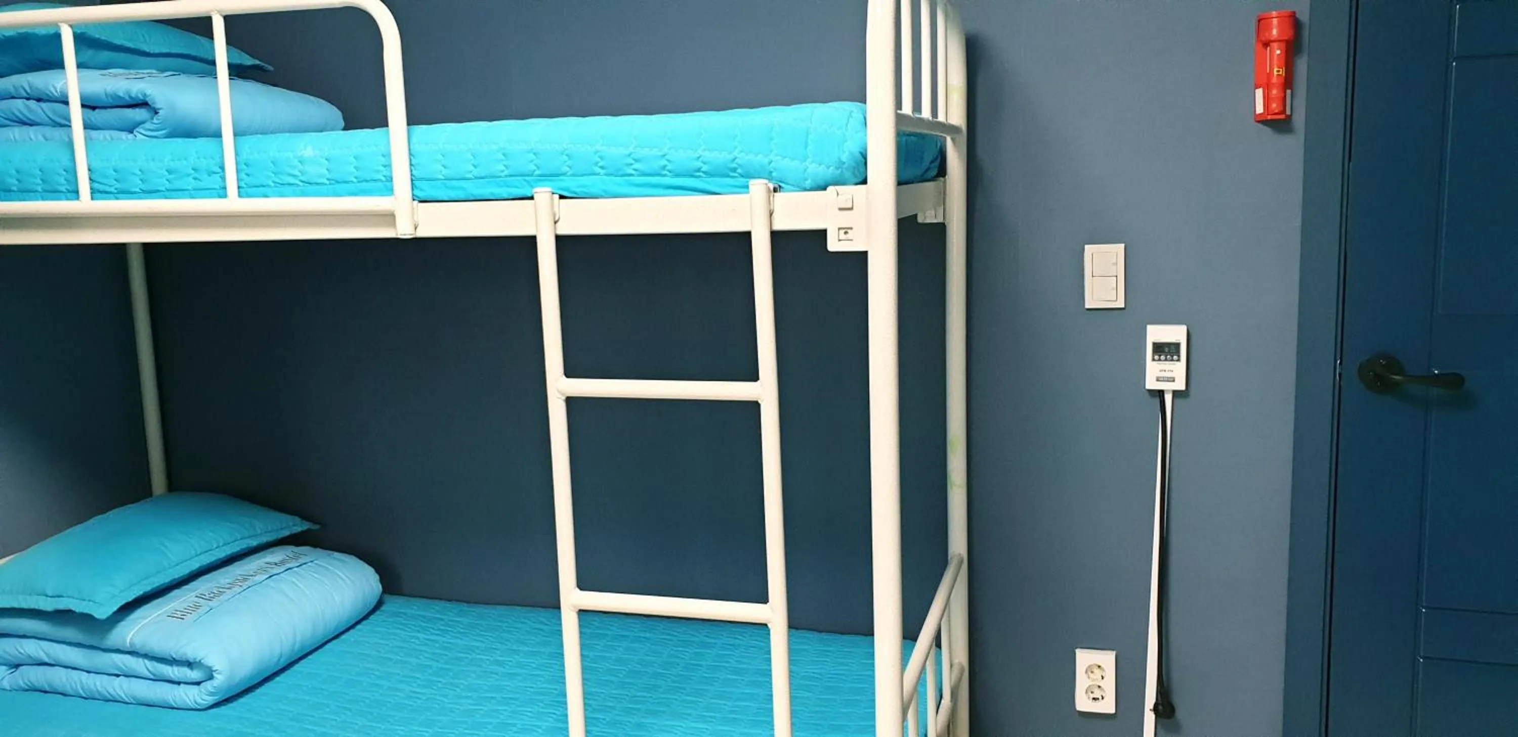 Bed in Blue Backpackers Hostel