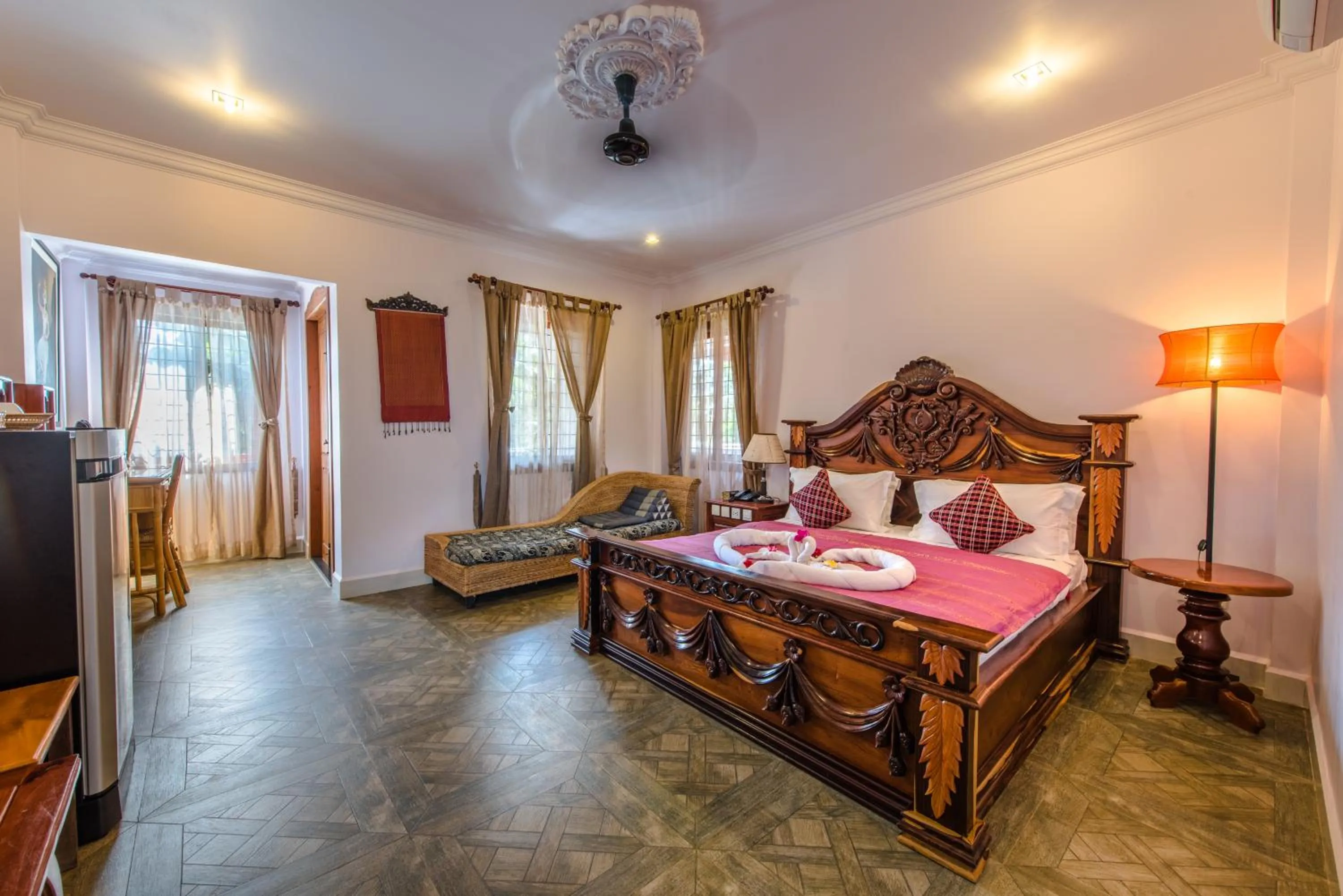 Bedroom, Bed in Delux Villa