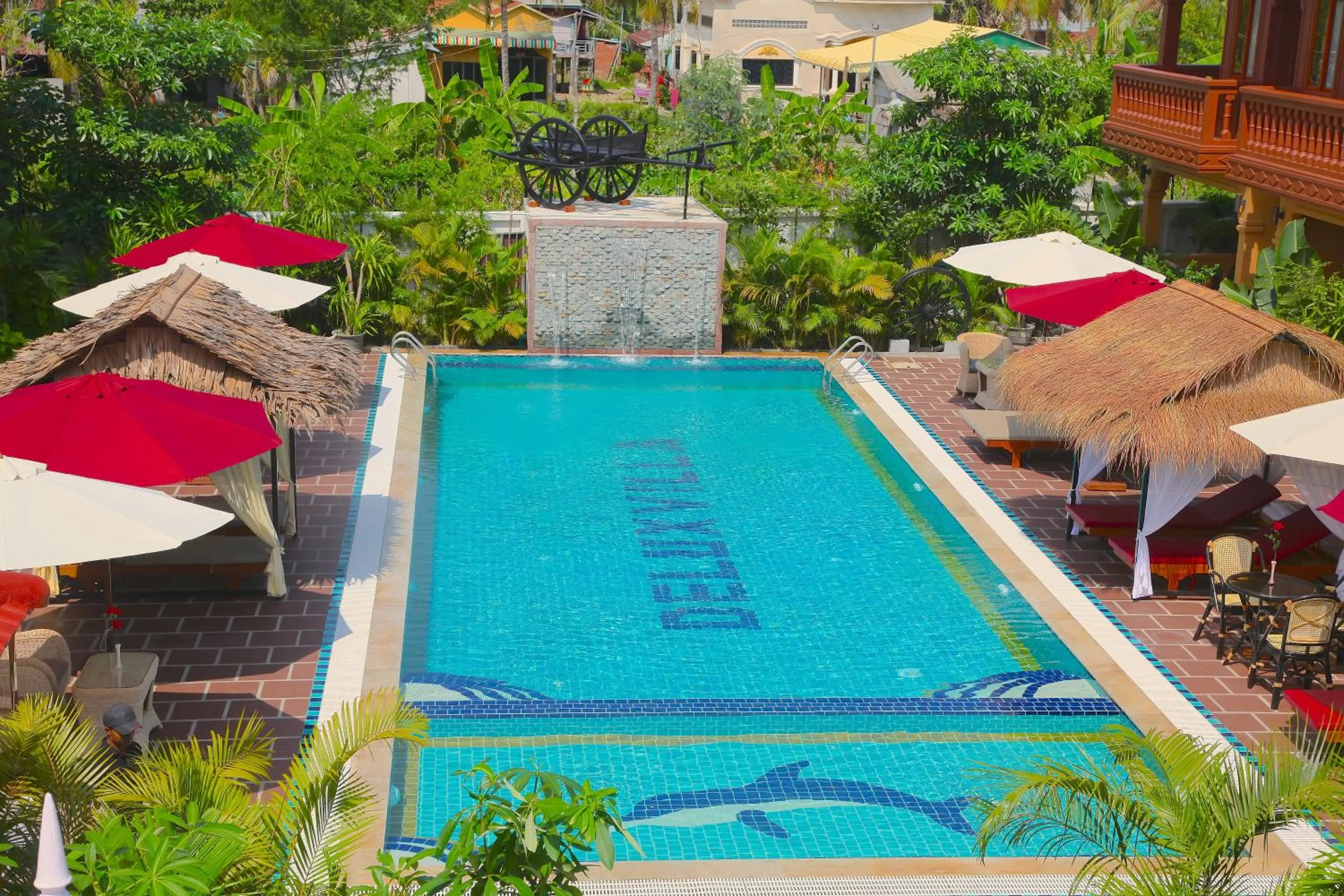 Swimming pool in Delux Villa