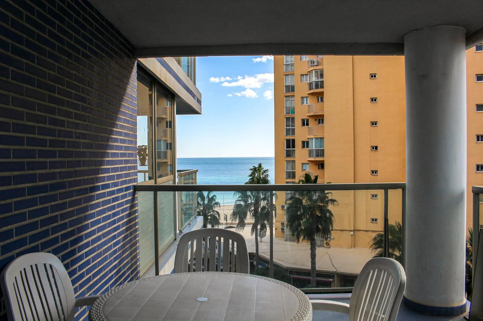 Balcony/Terrace in Apartamentos Hipocampos Unitursa