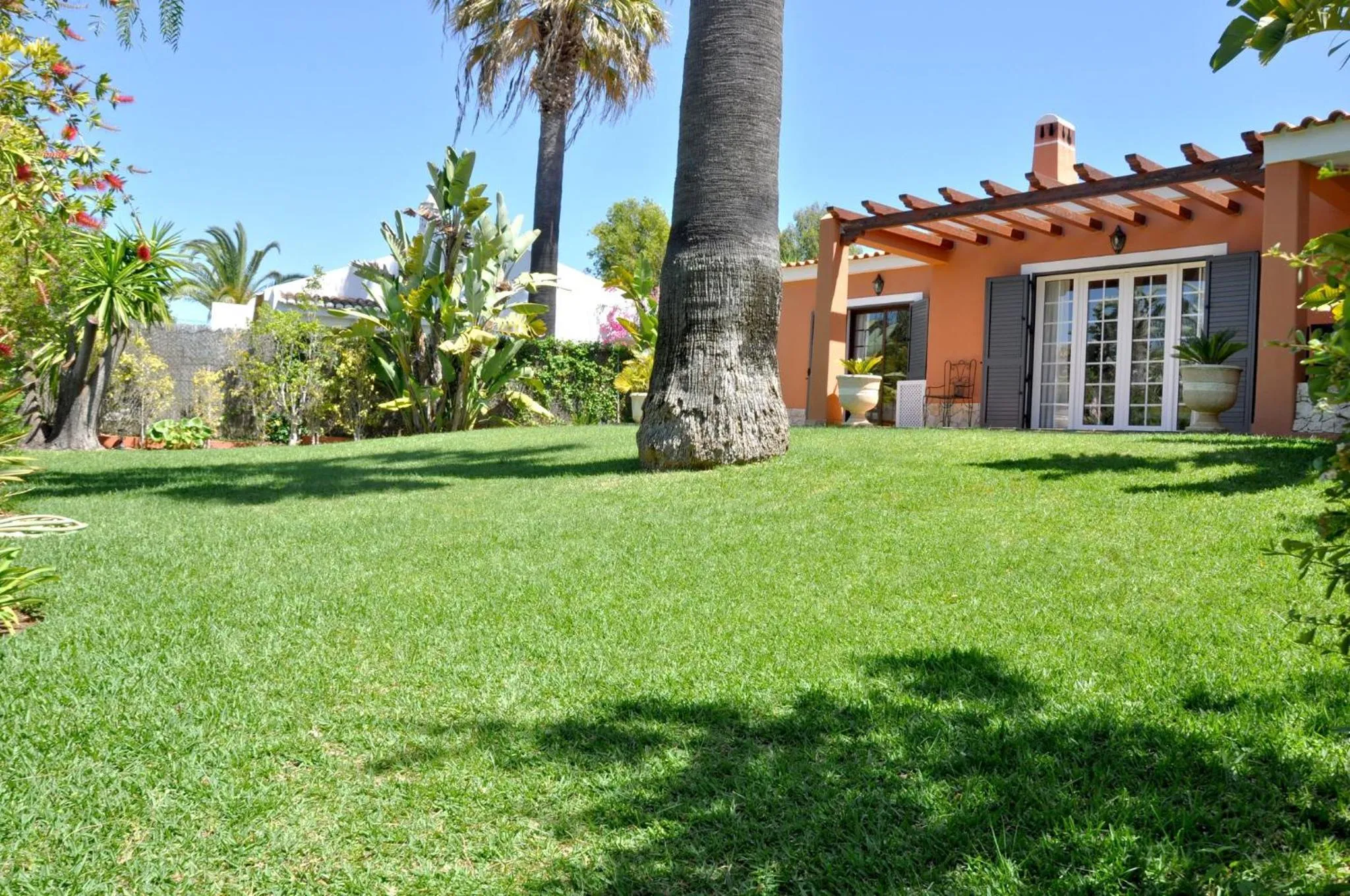 Natural landscape in Fantastic for Family Gatherings, Optional Pool Heating, Free Air Con Wifi