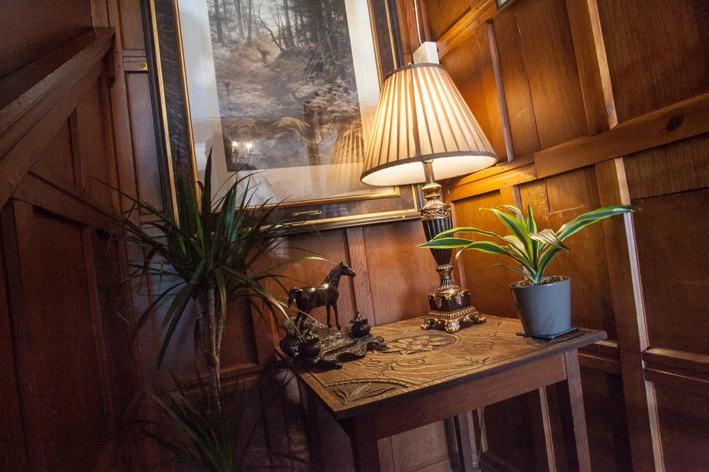 Decorative detail in Tigh na Sgiath Country House Hotel