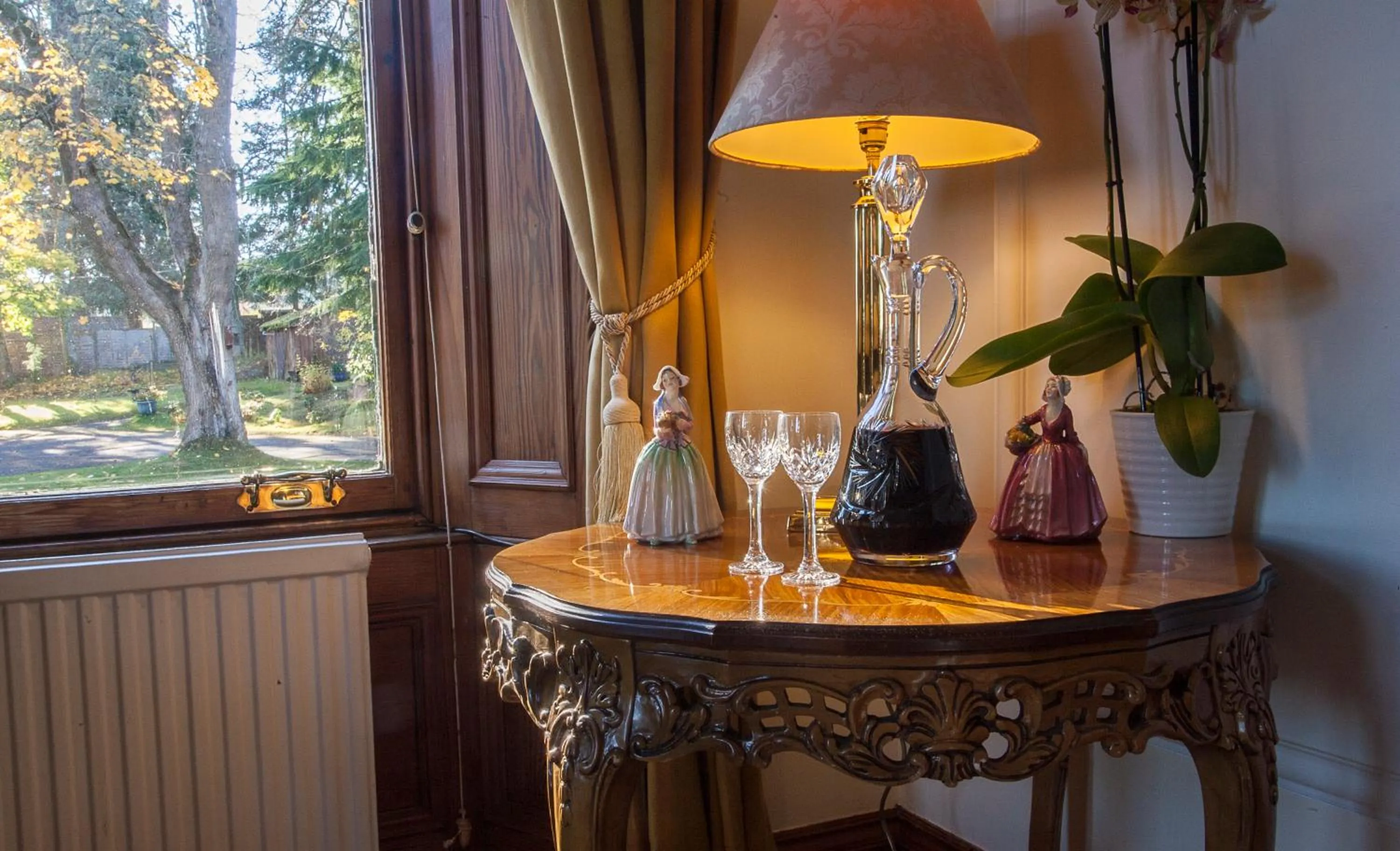 Decorative detail in Tigh na Sgiath Country House Hotel