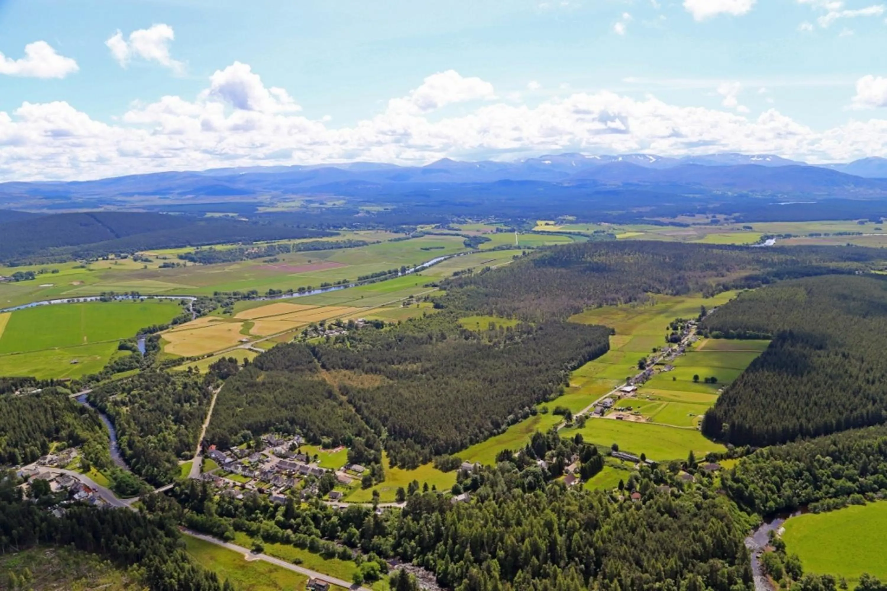 Bird's eye view in Tigh na Sgiath Country House Hotel