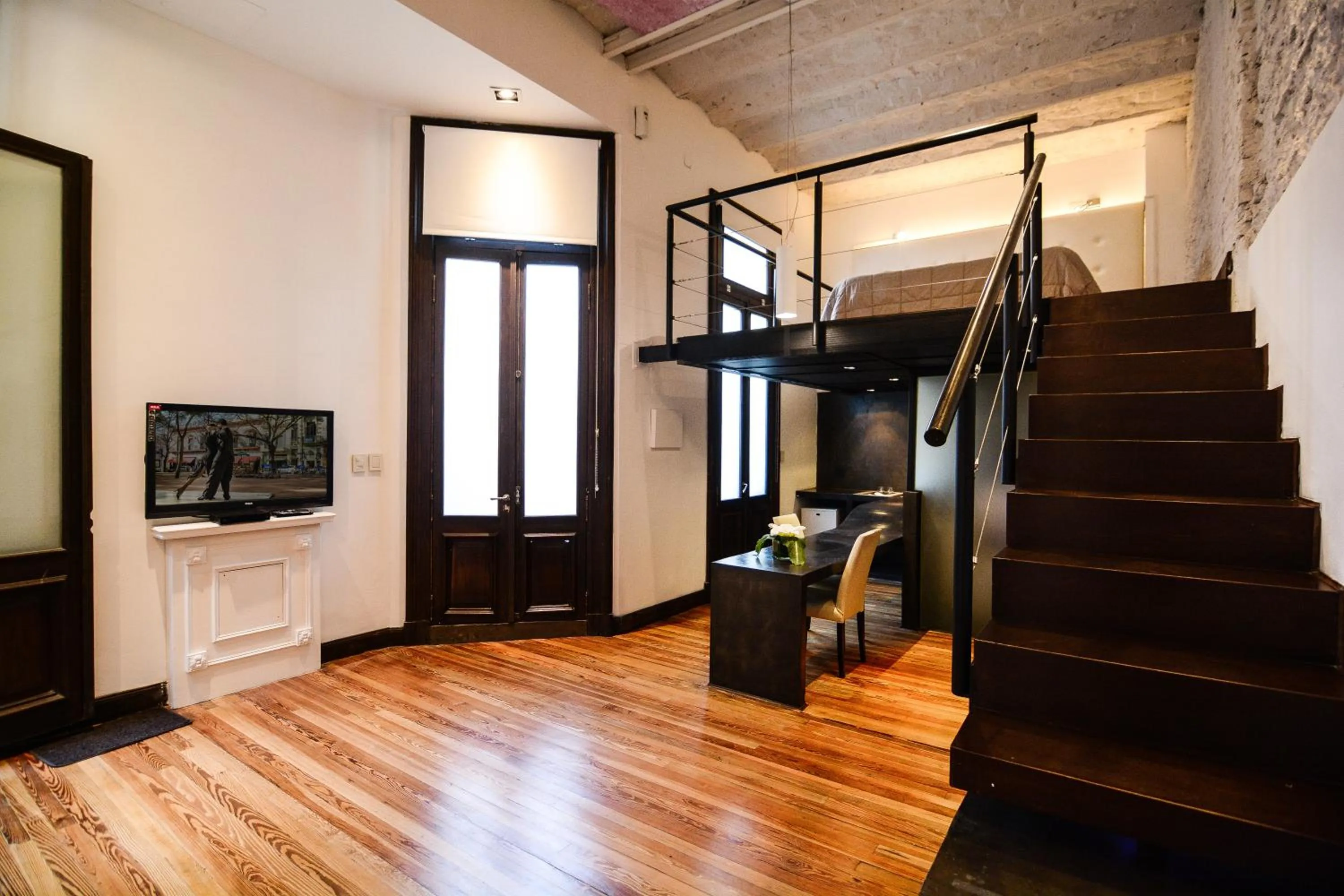 TV and multimedia in Loft Osteria by Sagardi