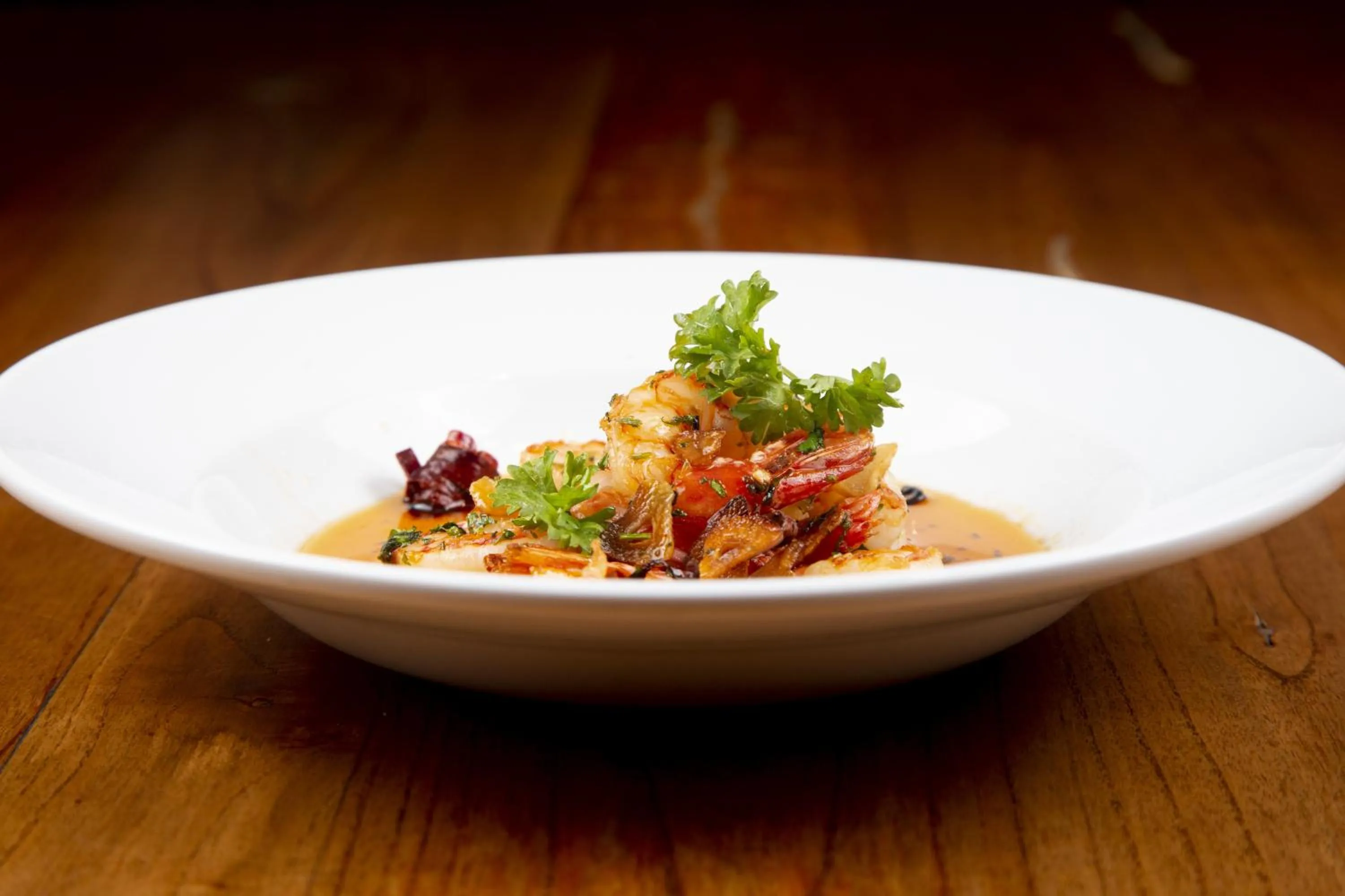 Food and drinks in Loft Osteria by Sagardi