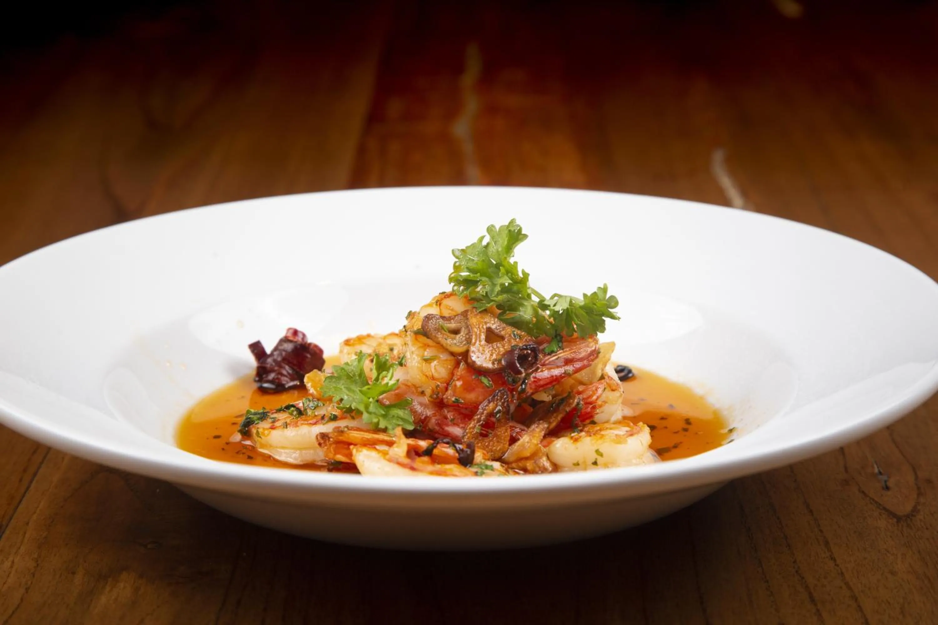 Food and drinks in Loft Osteria by Sagardi