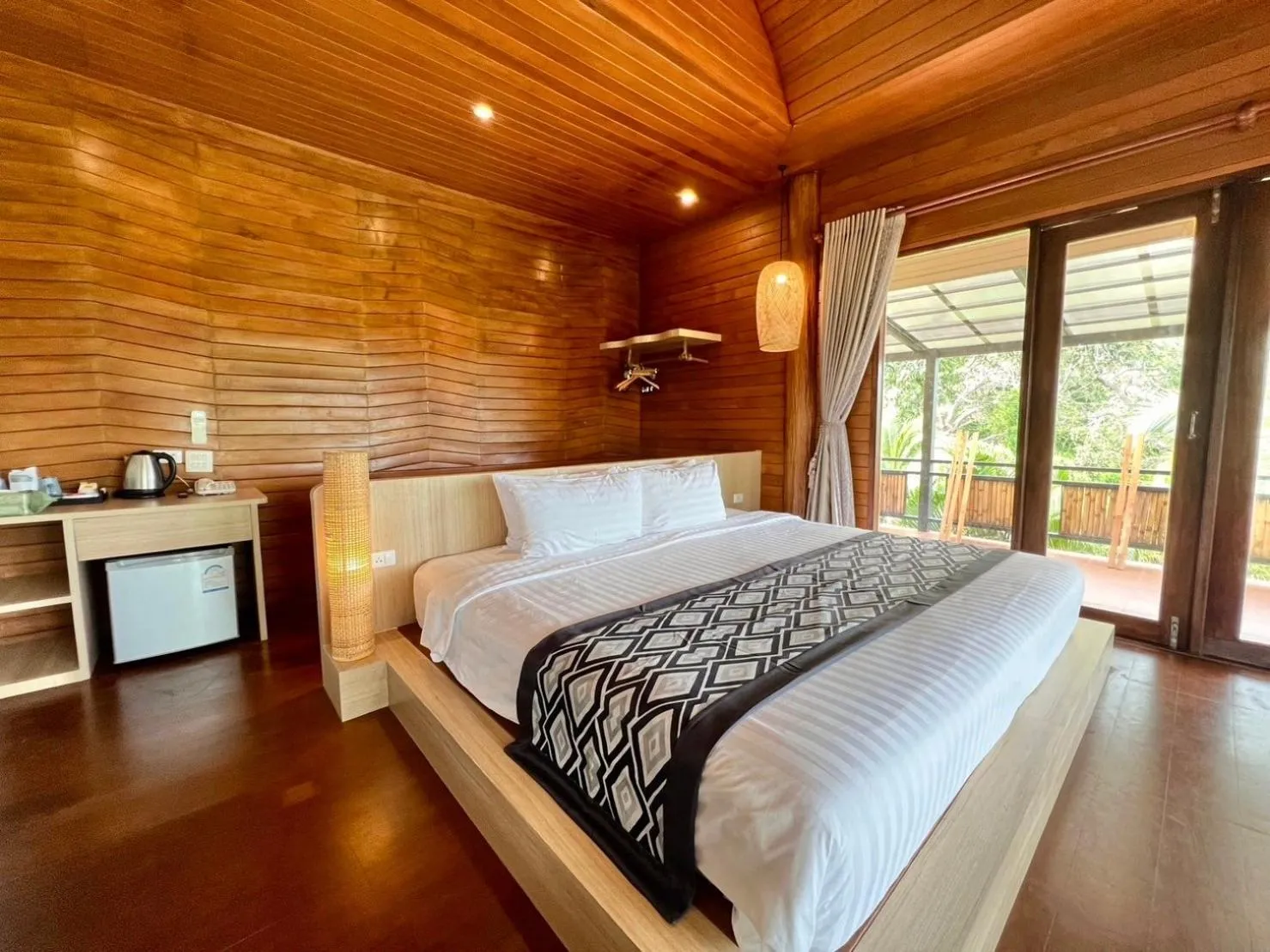 Bed in Baan Taranya Koh Yao Yai Resort