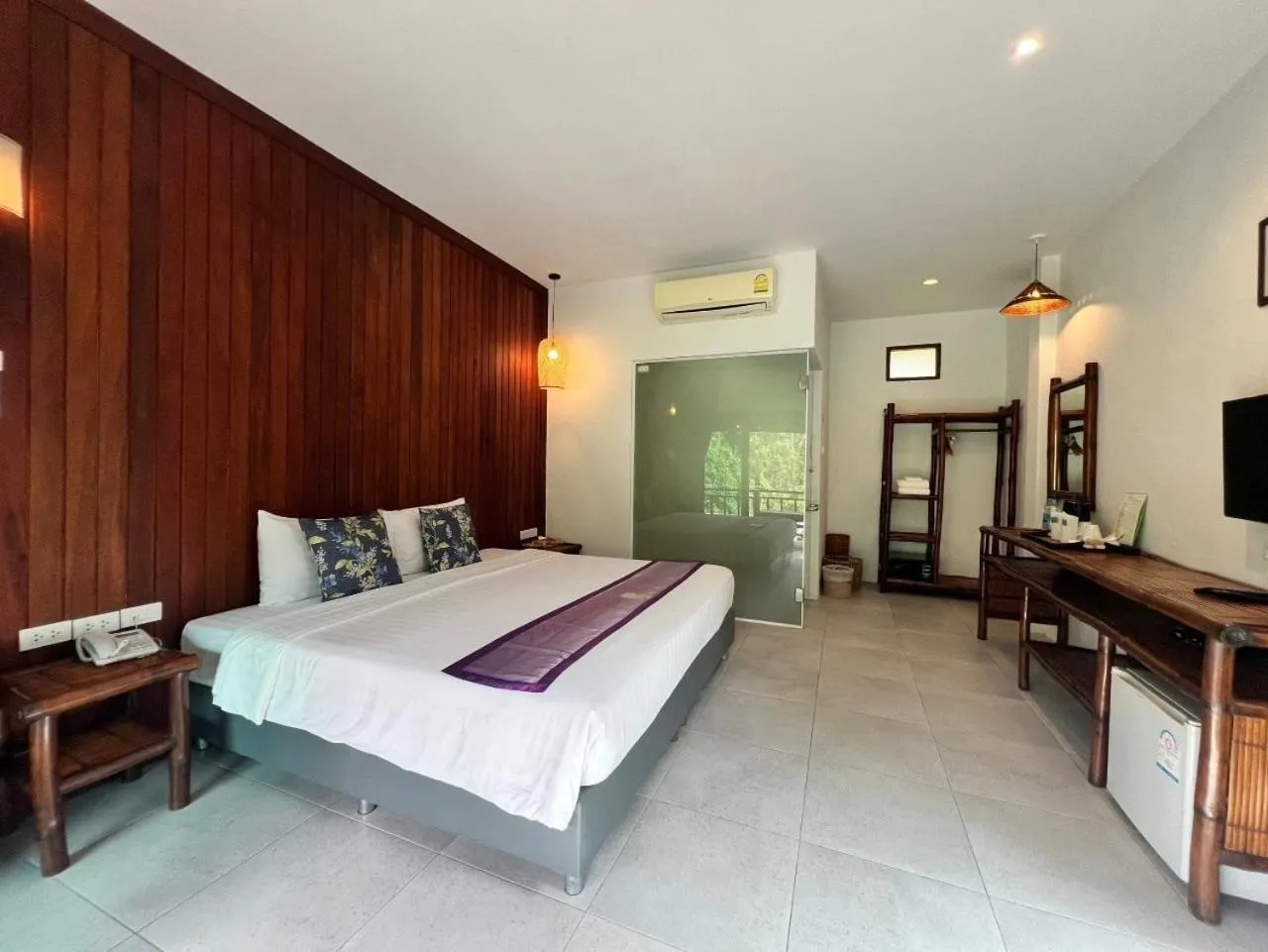 Bed in Baan Taranya Koh Yao Yai Resort