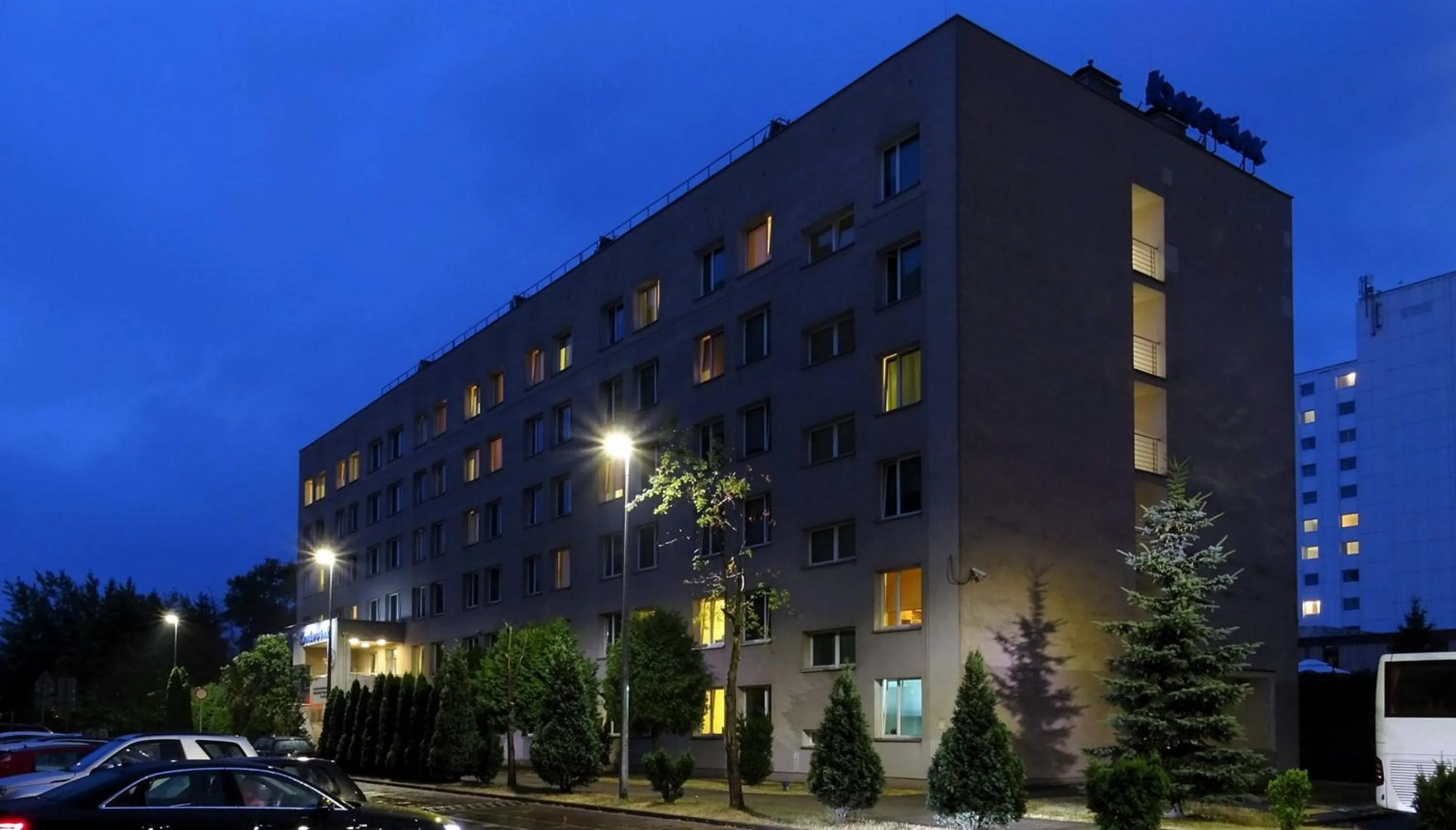Property building in Hotel Krakowiak