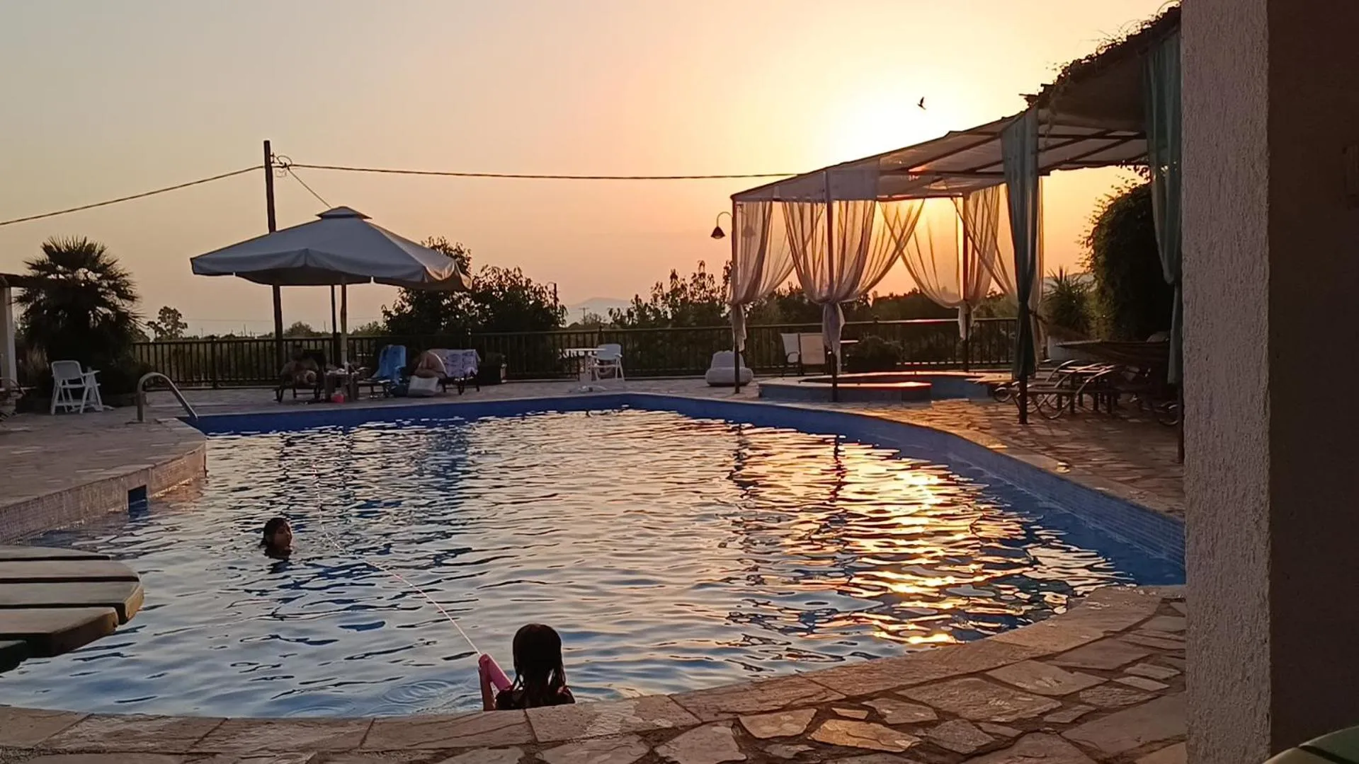 Swimming pool in Seralis Pelion