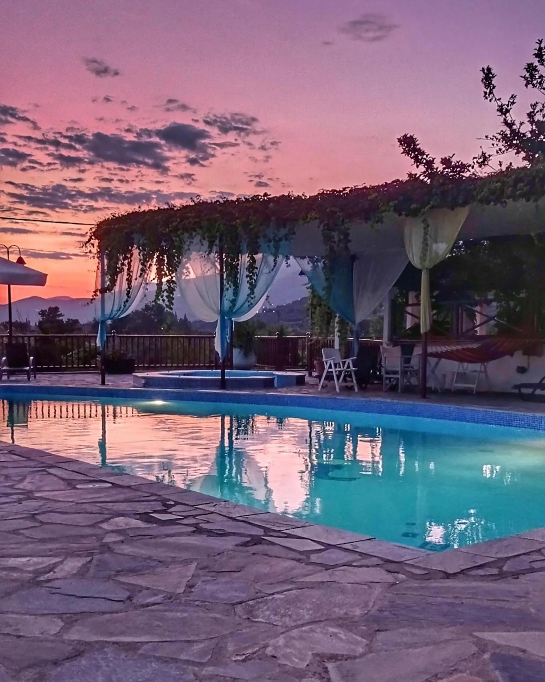 Swimming pool in Seralis Pelion