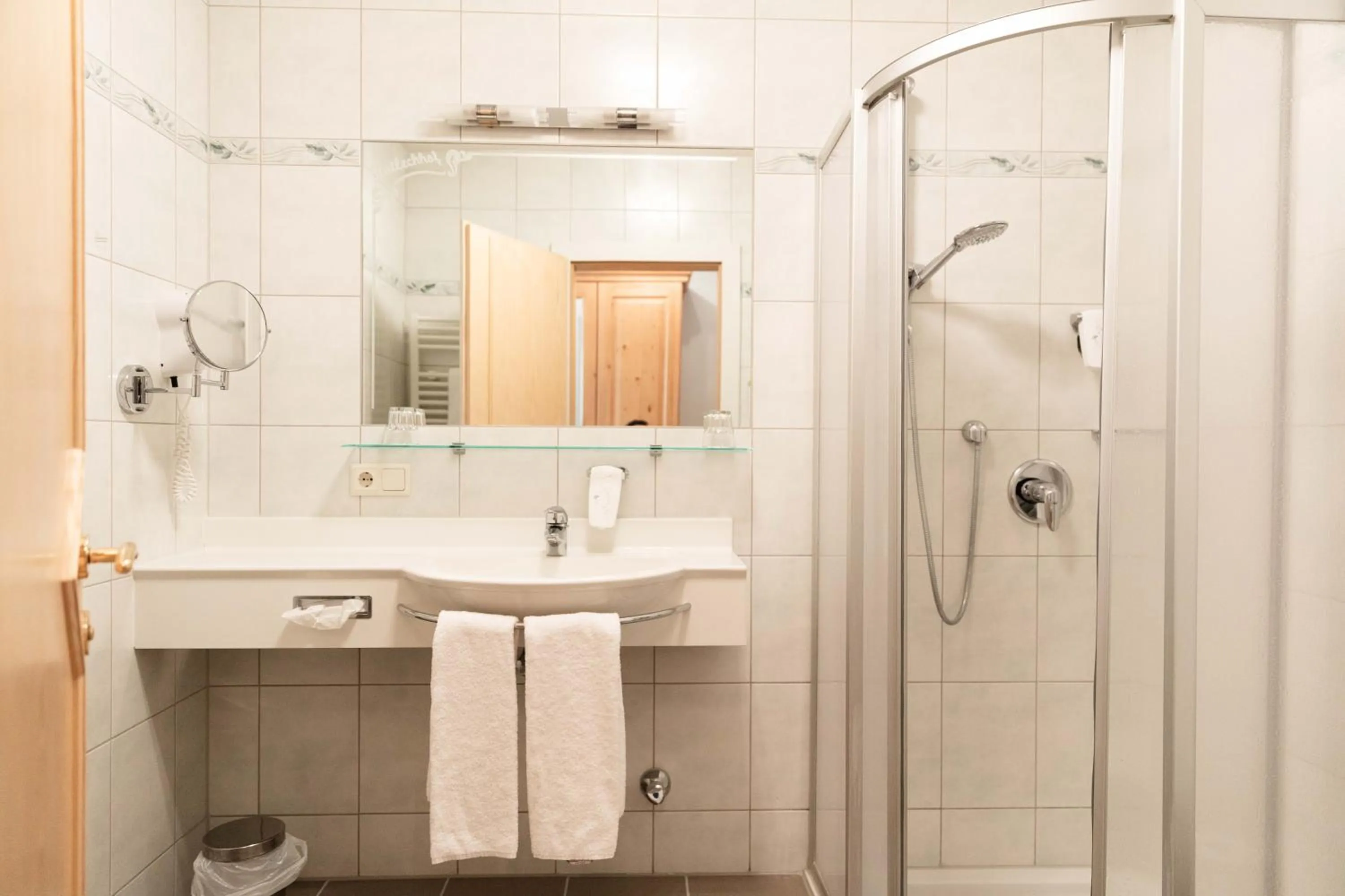 Bathroom in Hotel Rotlechhof