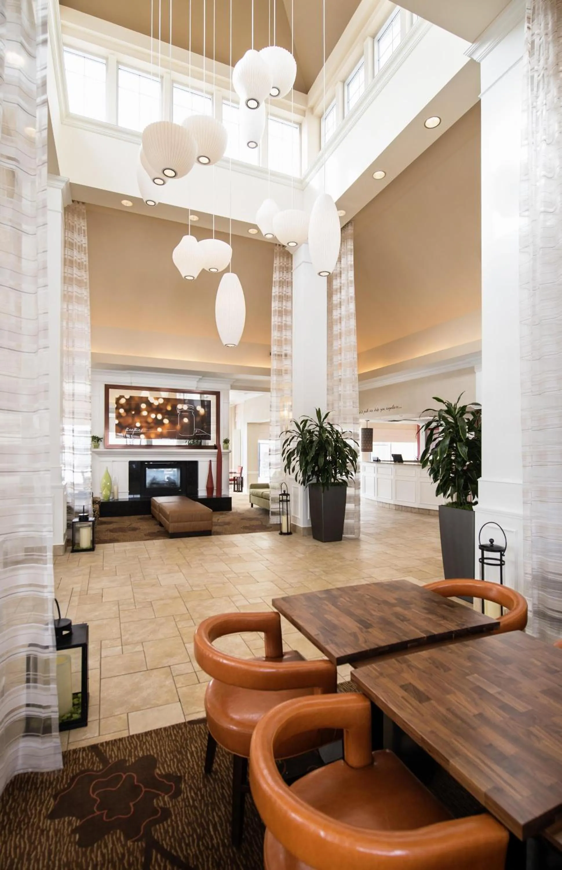 Lobby or reception in Hilton Garden Inn West Edmonton