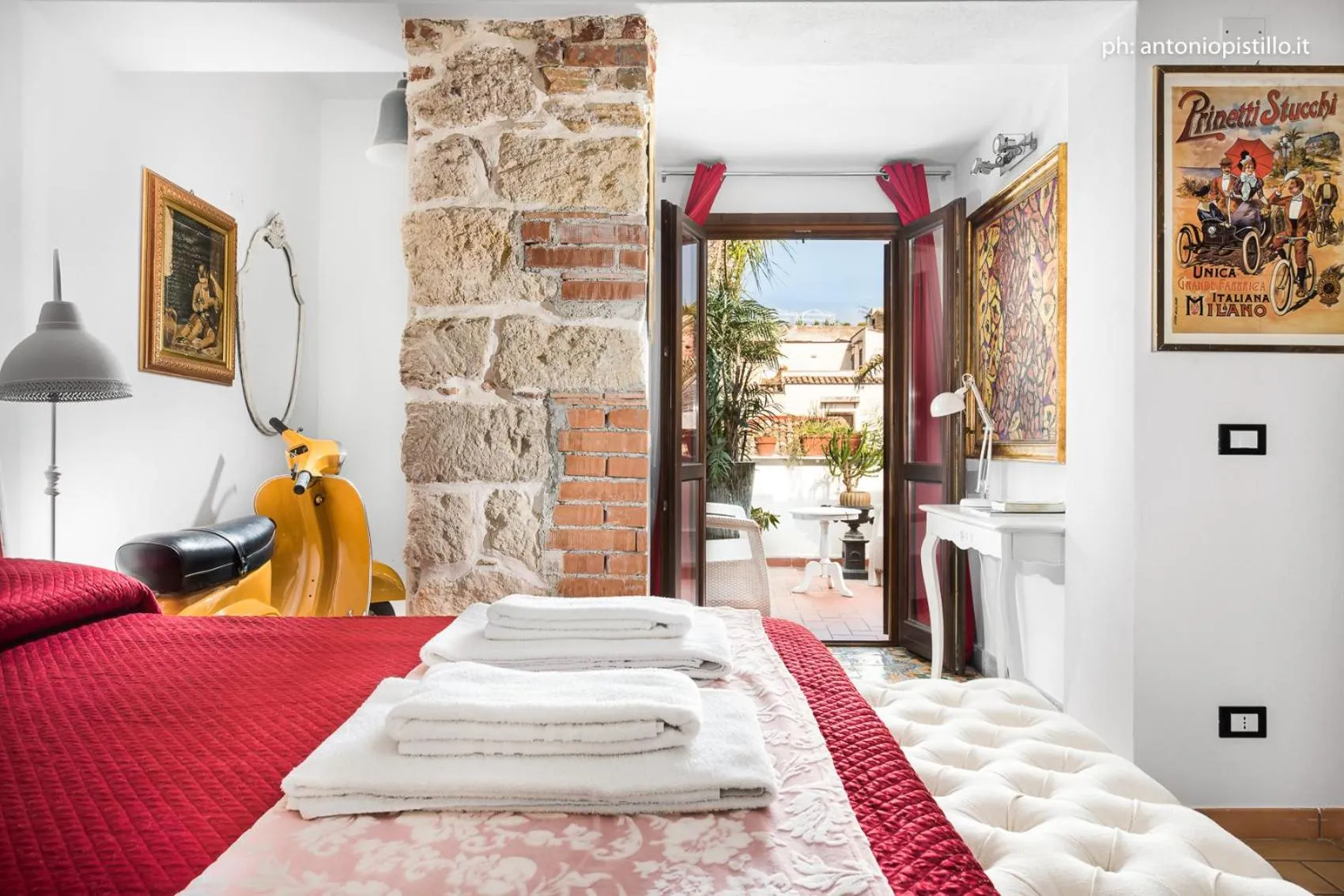 Bed in Porta di Castro Hotel & SPA