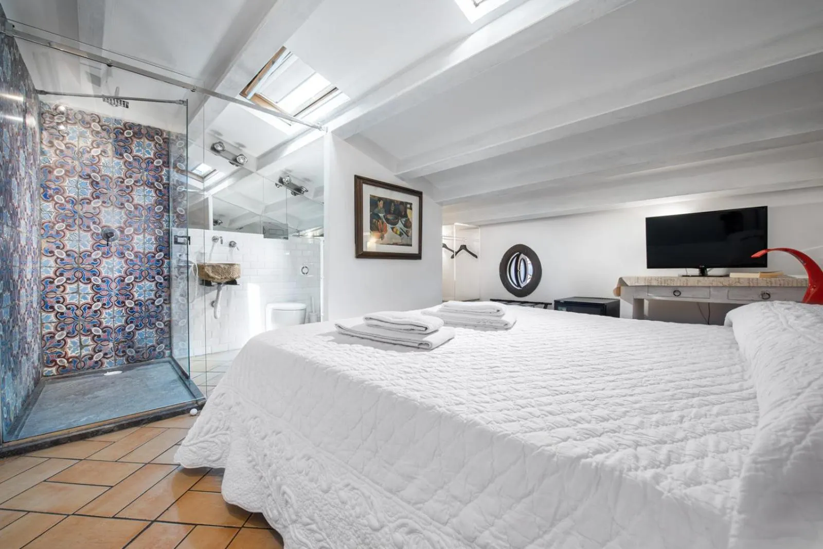 Bed in Porta di Castro Hotel & SPA