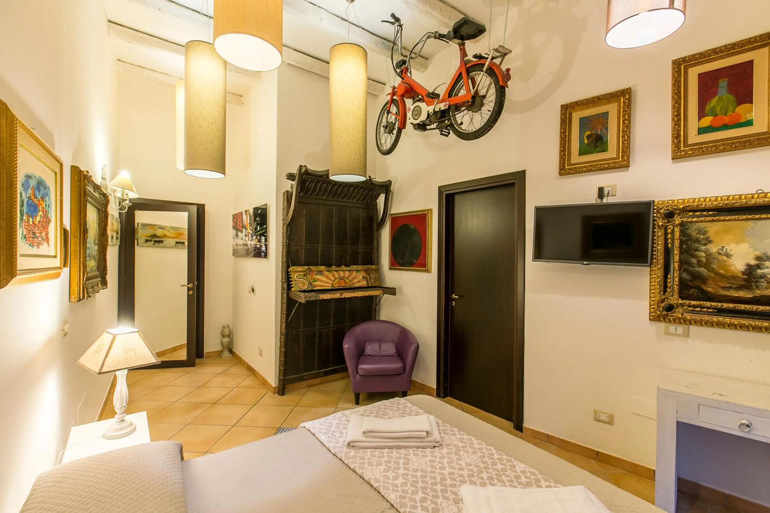 Bed in Porta di Castro Hotel & SPA