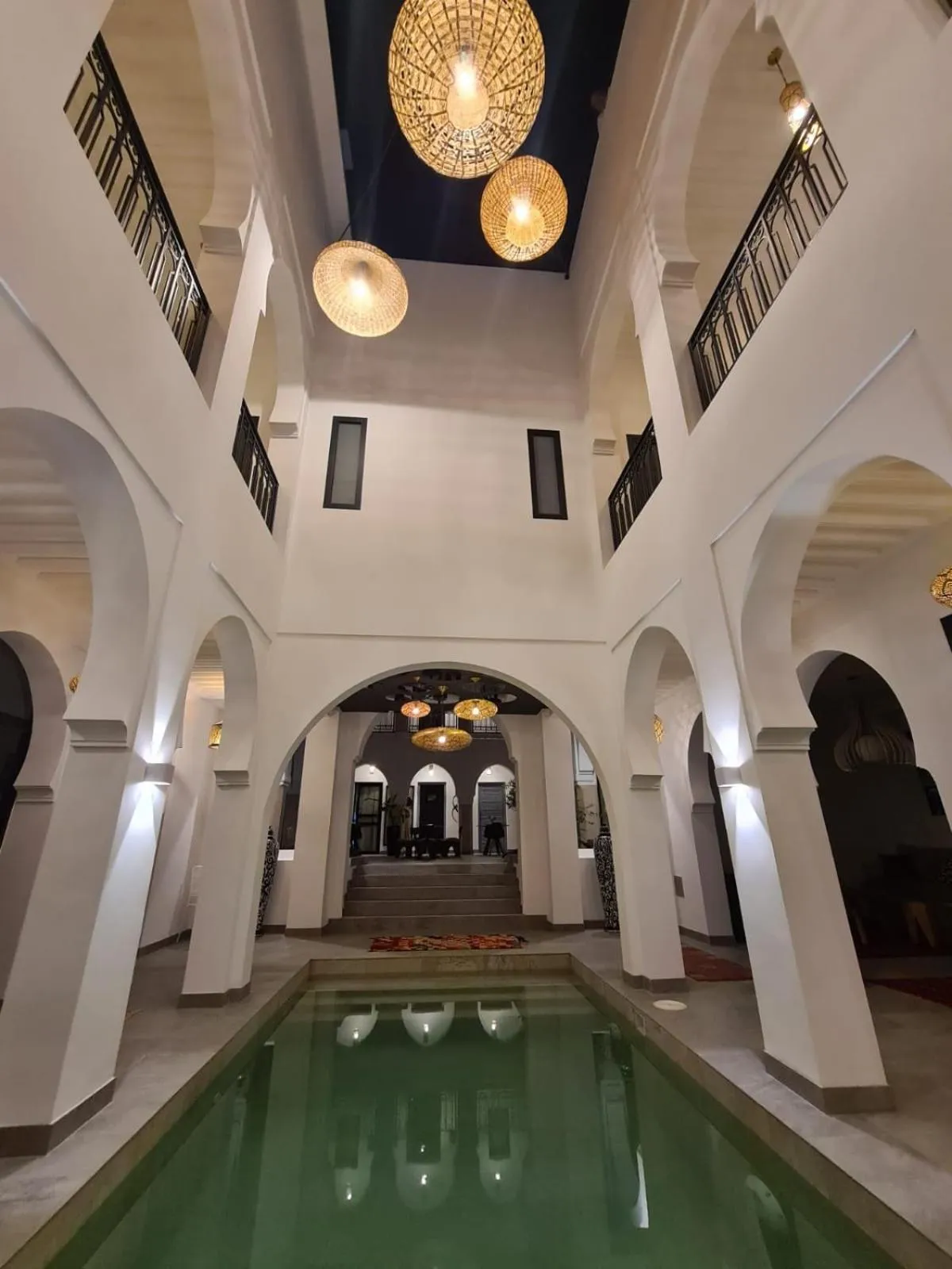 Swimming pool in Riad Shanima SPA Marrakech
