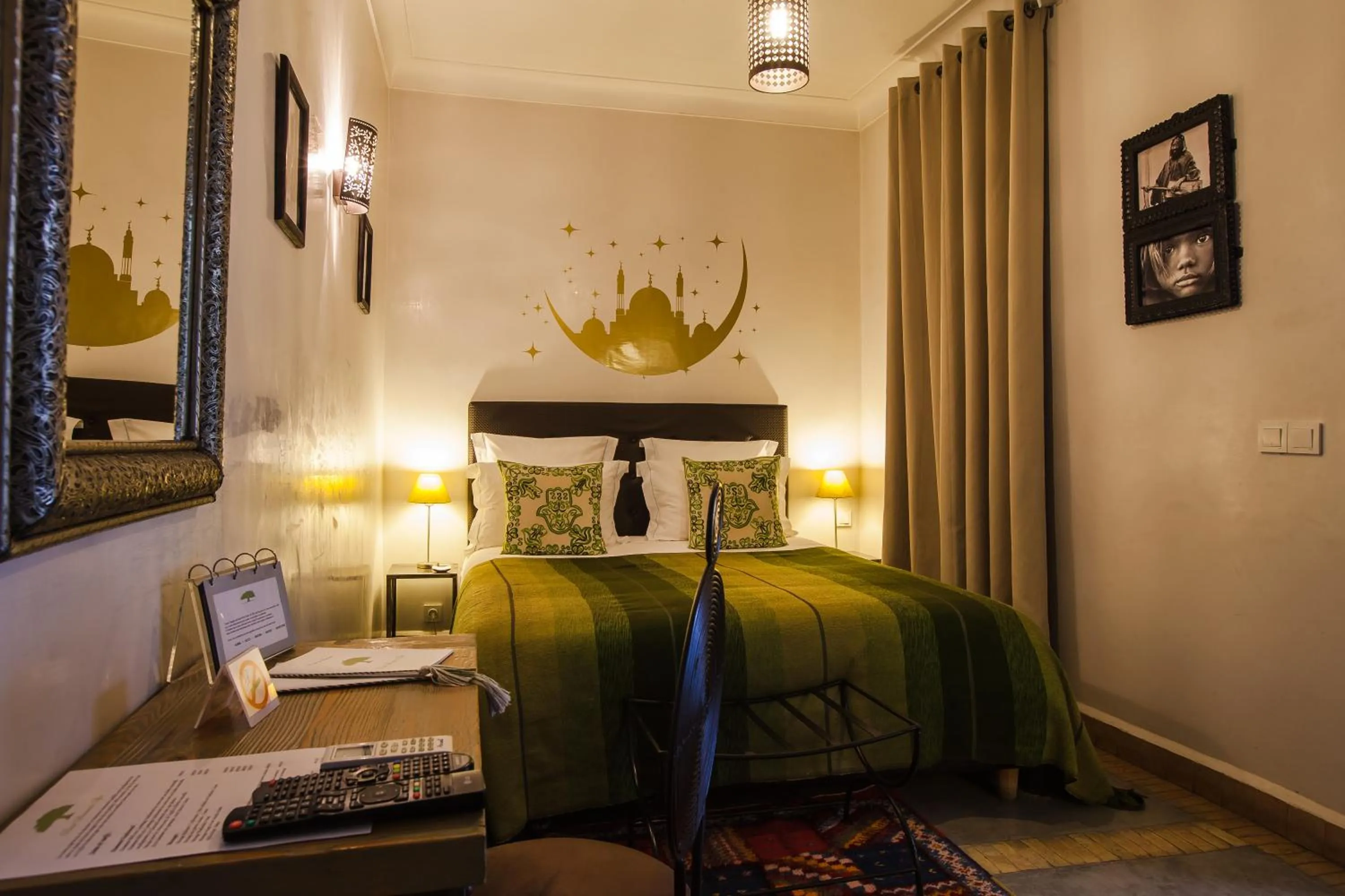 Photo of the whole room, Bed in Riad Shanima SPA Marrakech