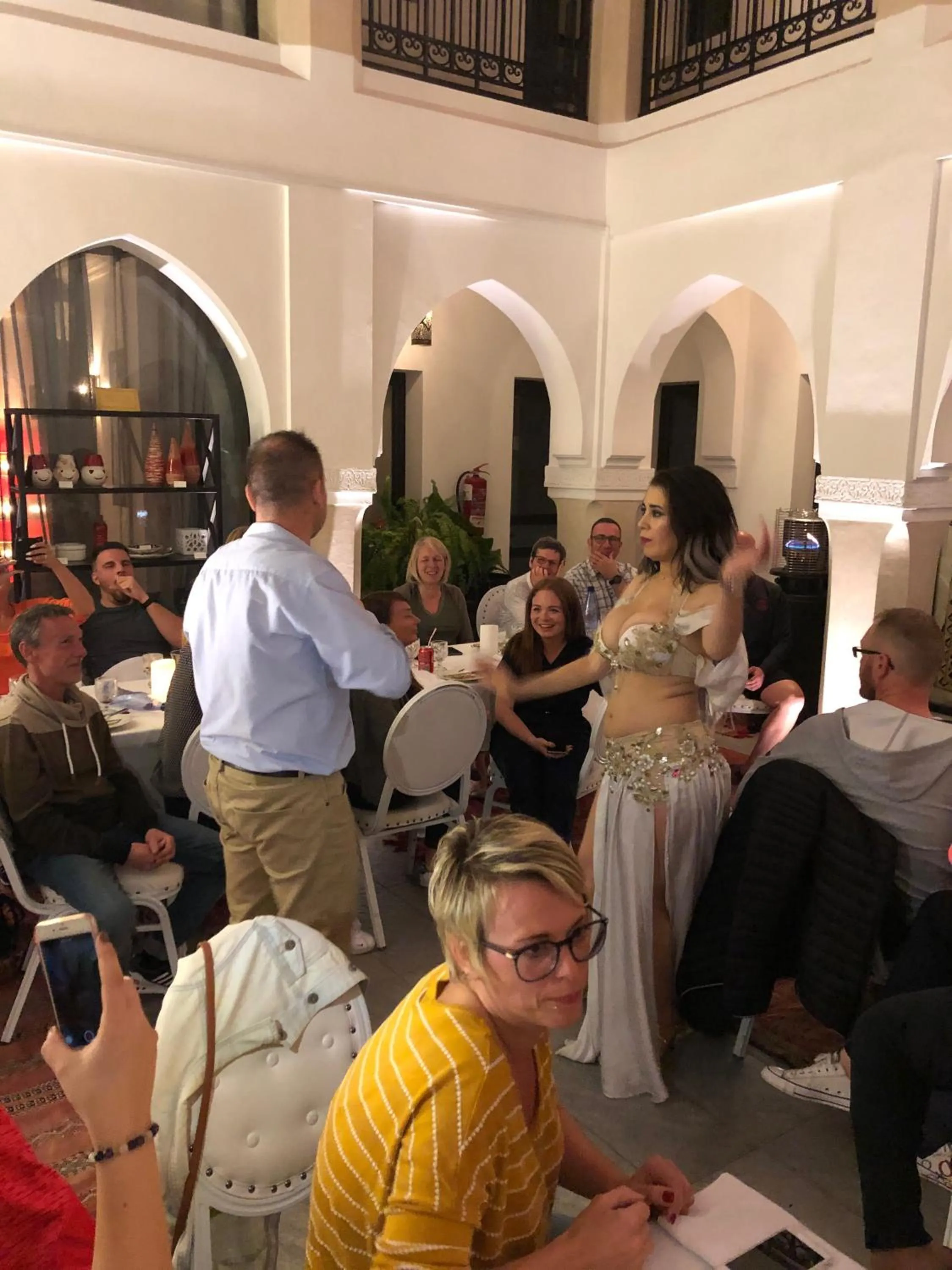 People in Riad Shanima SPA Marrakech