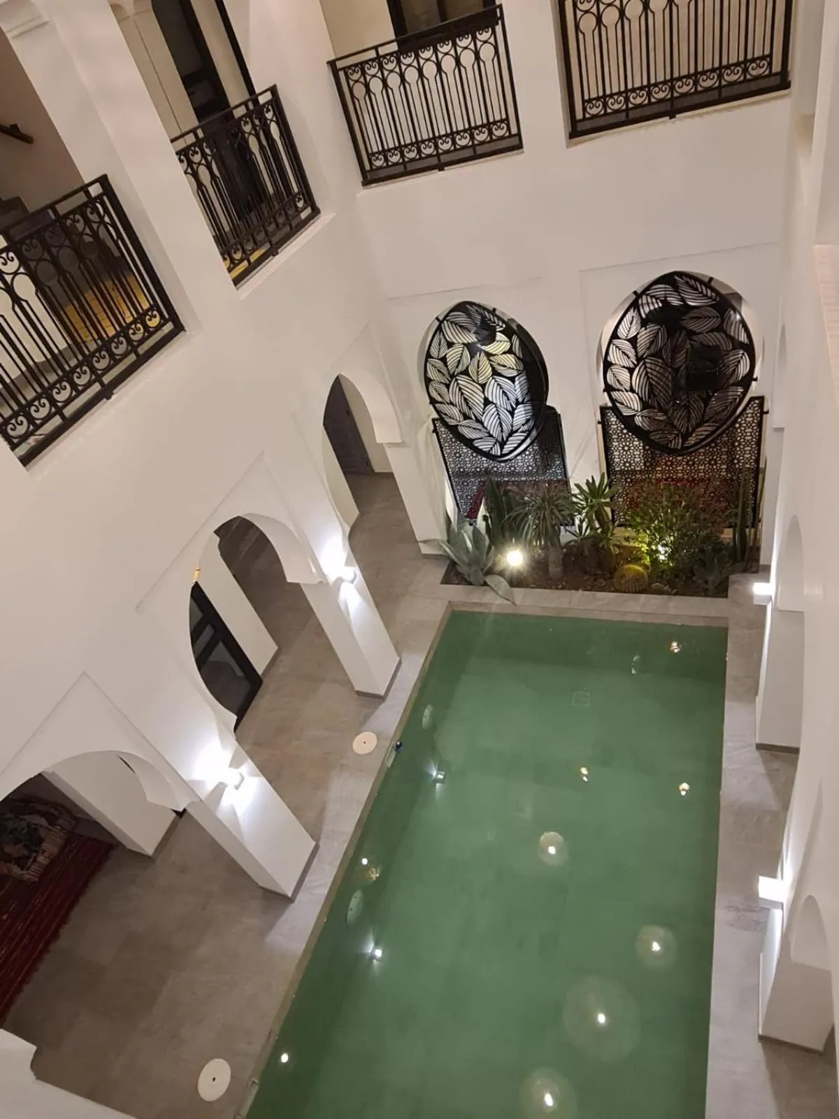 Swimming pool in Riad Shanima SPA Marrakech