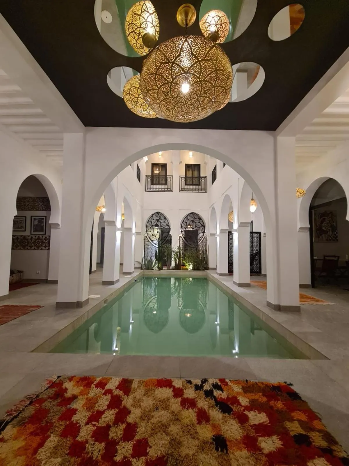 Swimming pool in Riad Shanima SPA Marrakech
