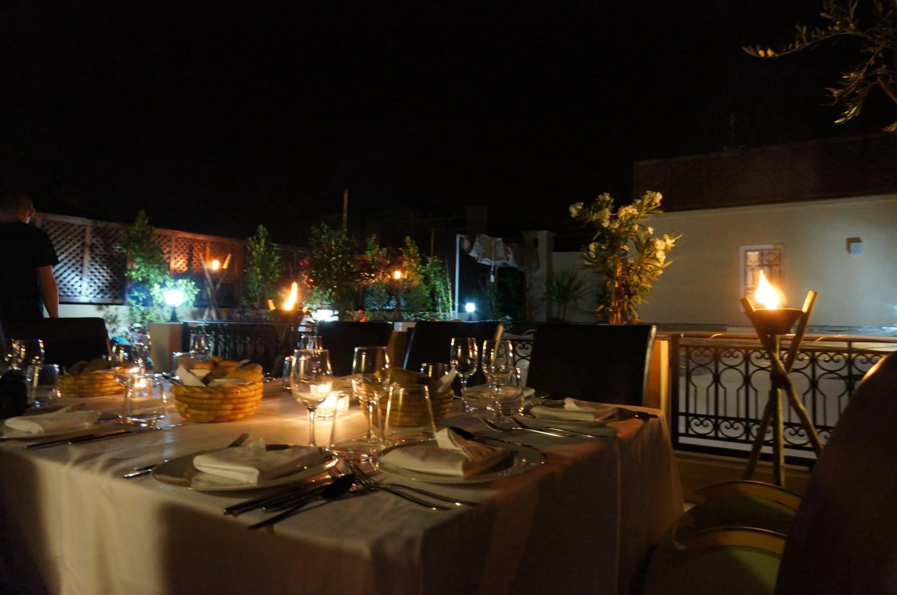 Balcony/Terrace in Riad Shanima SPA Marrakech