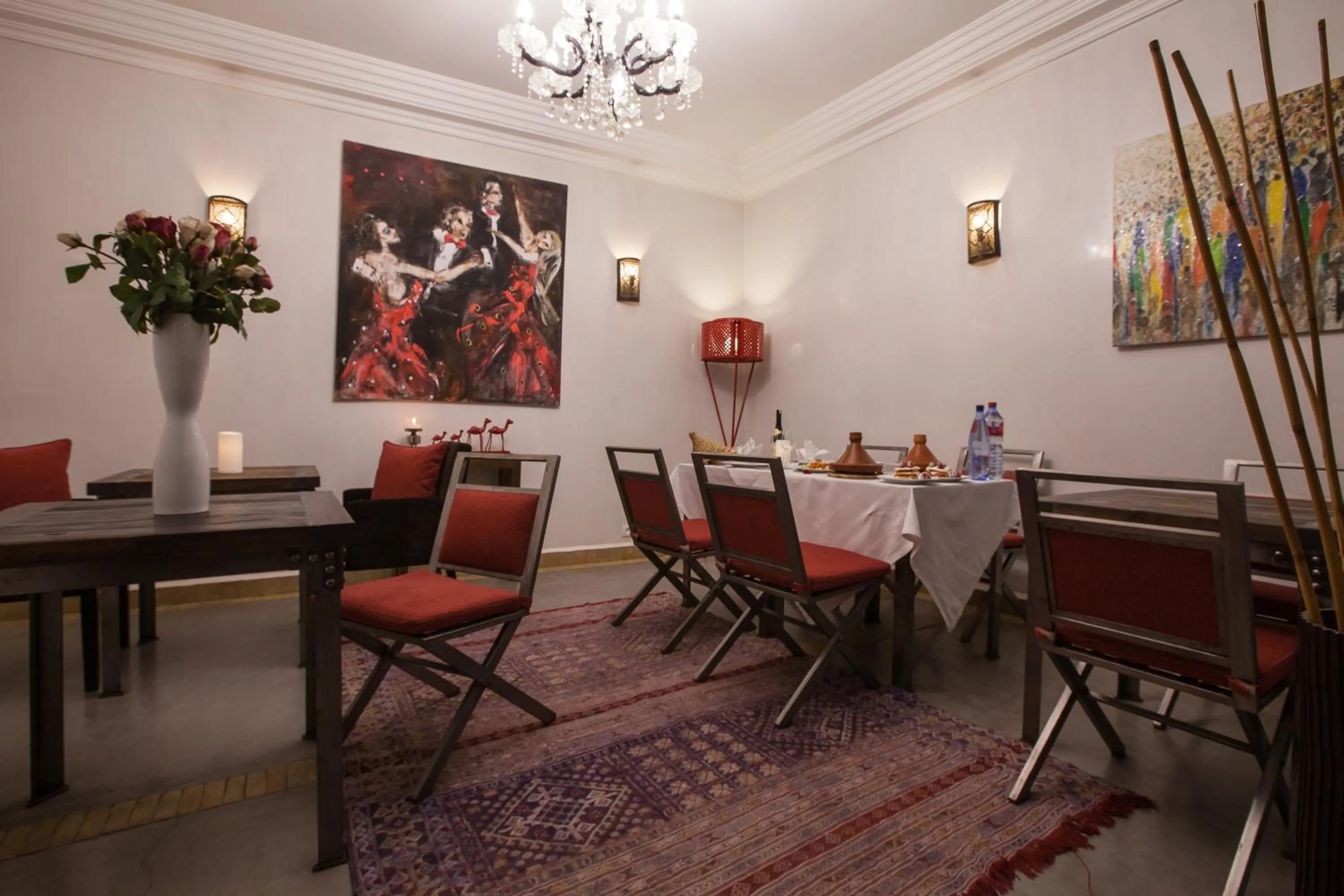 Restaurant/places to eat in Riad Shanima SPA Marrakech