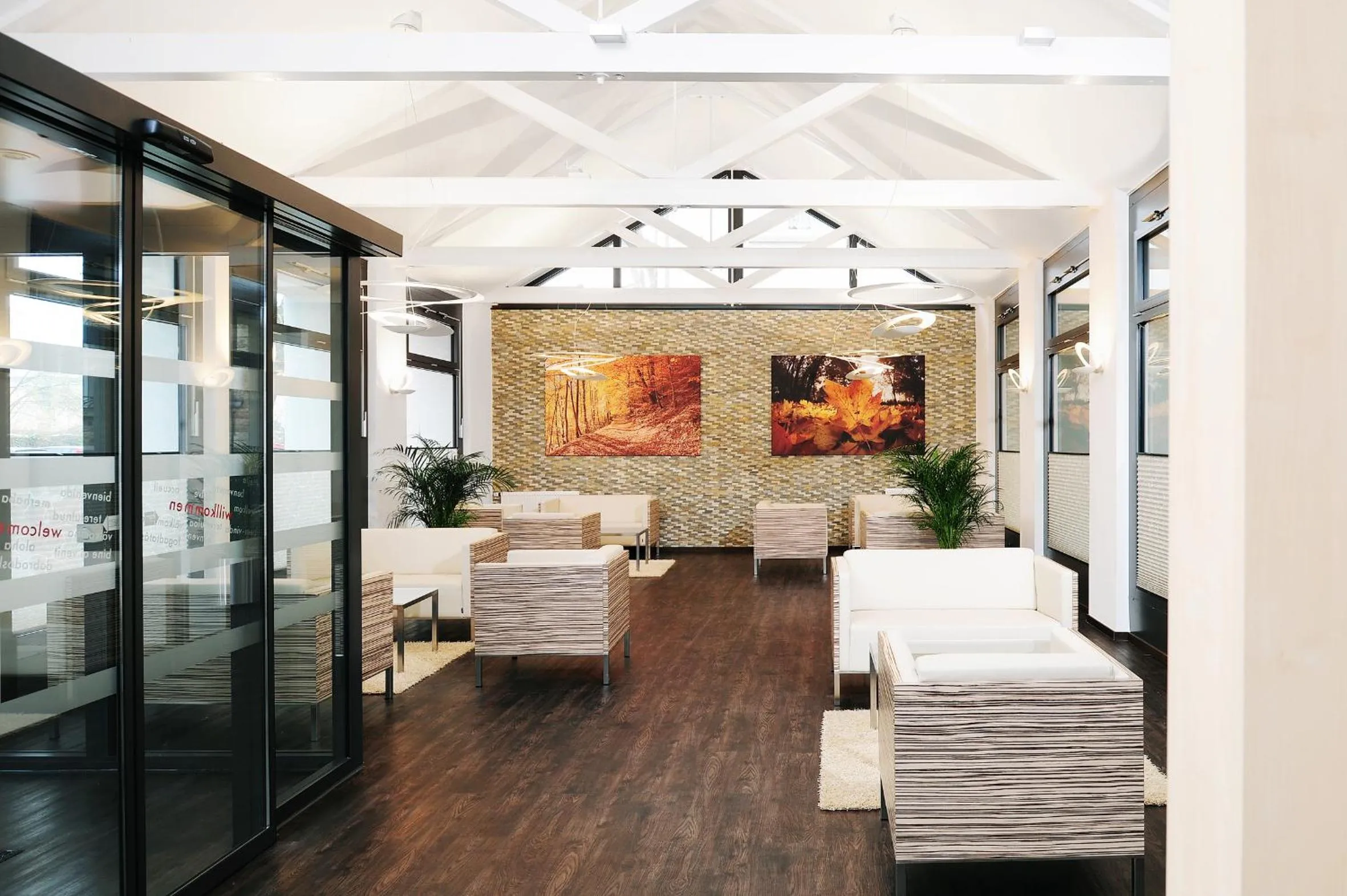 Lobby or reception, Bed in Bildungshaus St. Bernhard - Wohnen und Tagen