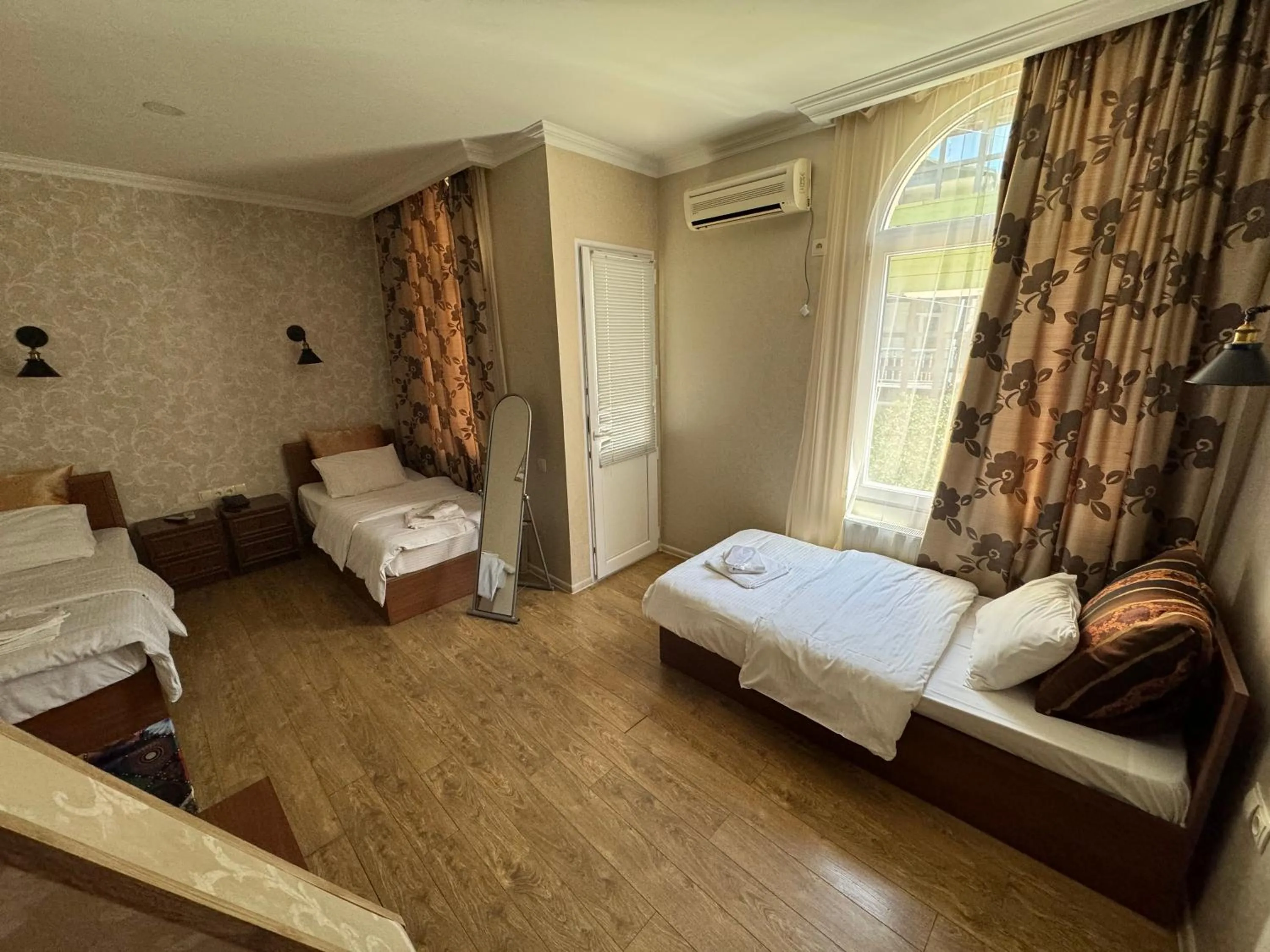 Bed in Hotel Kalanga