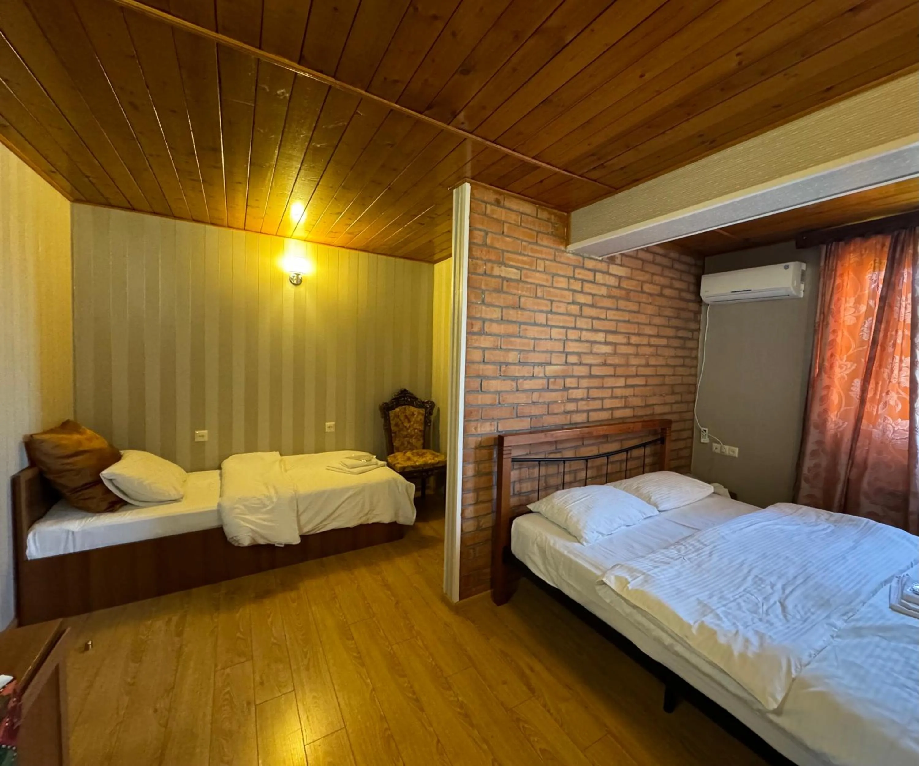 Bed in Hotel Kalanga