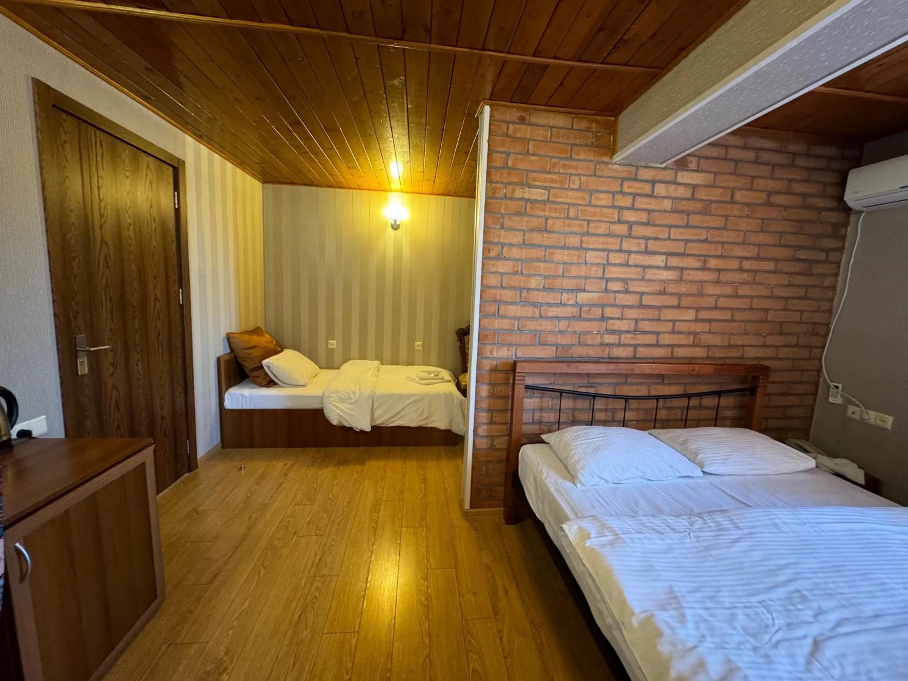 Bed in Hotel Kalanga