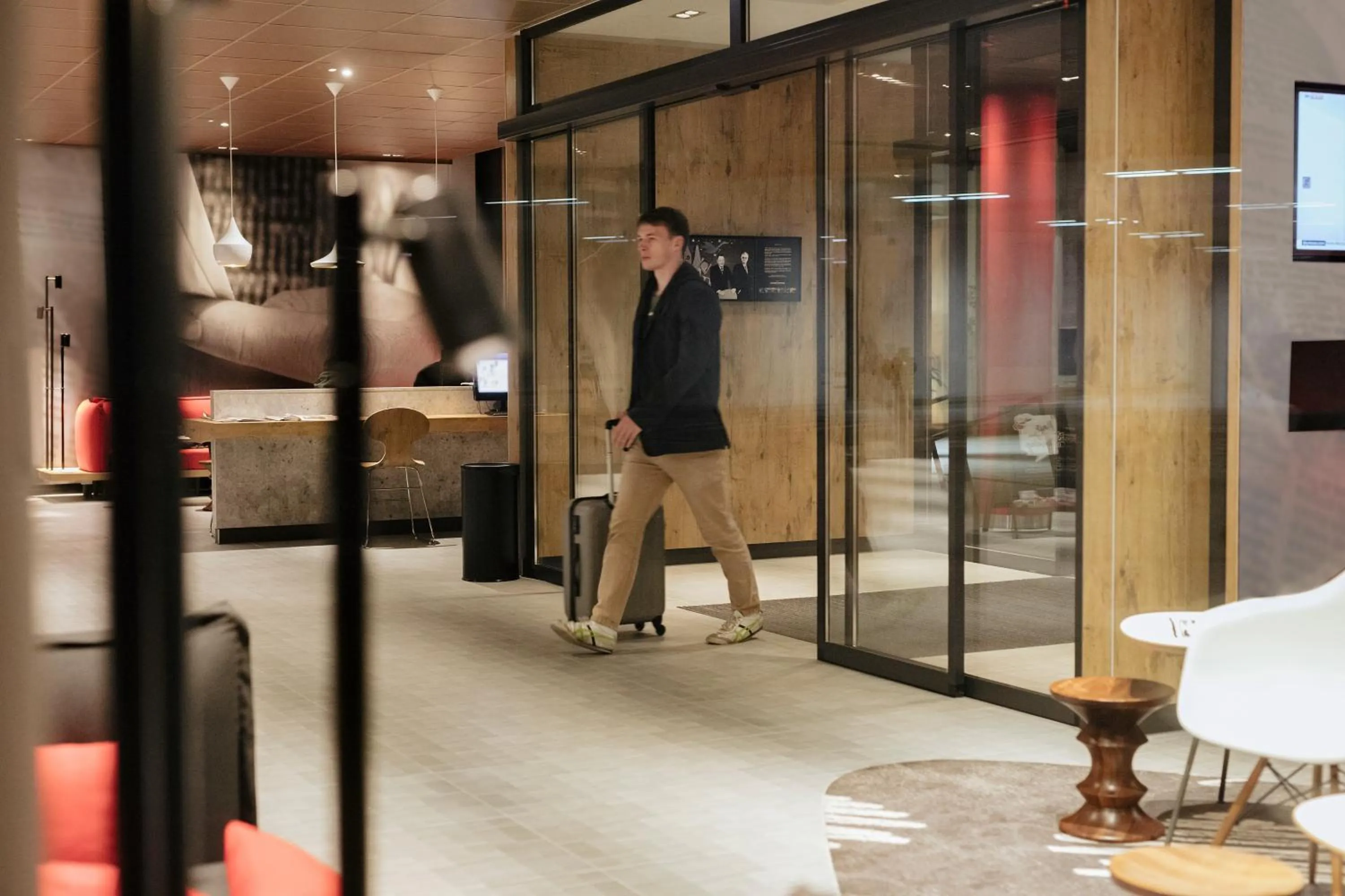 Lobby or reception in ibis Hotel Hannover City