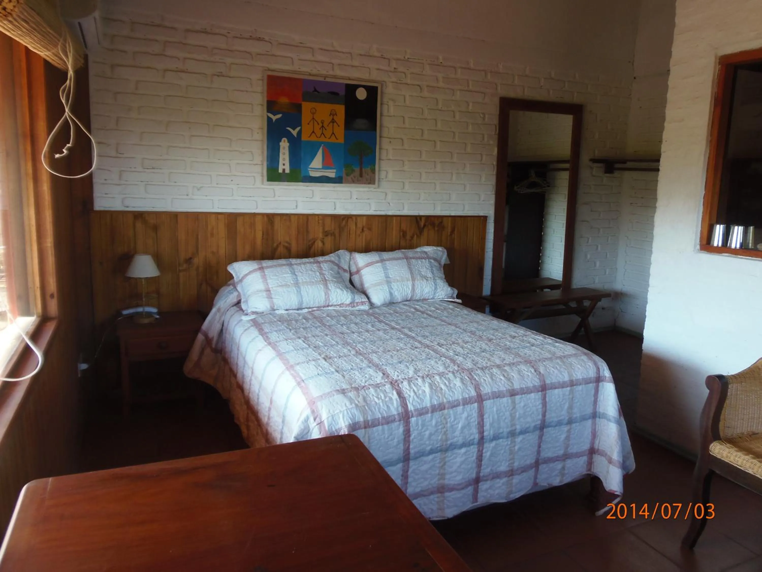 Bedroom, Bed in Hotel El Refugio nudista naturista opcional