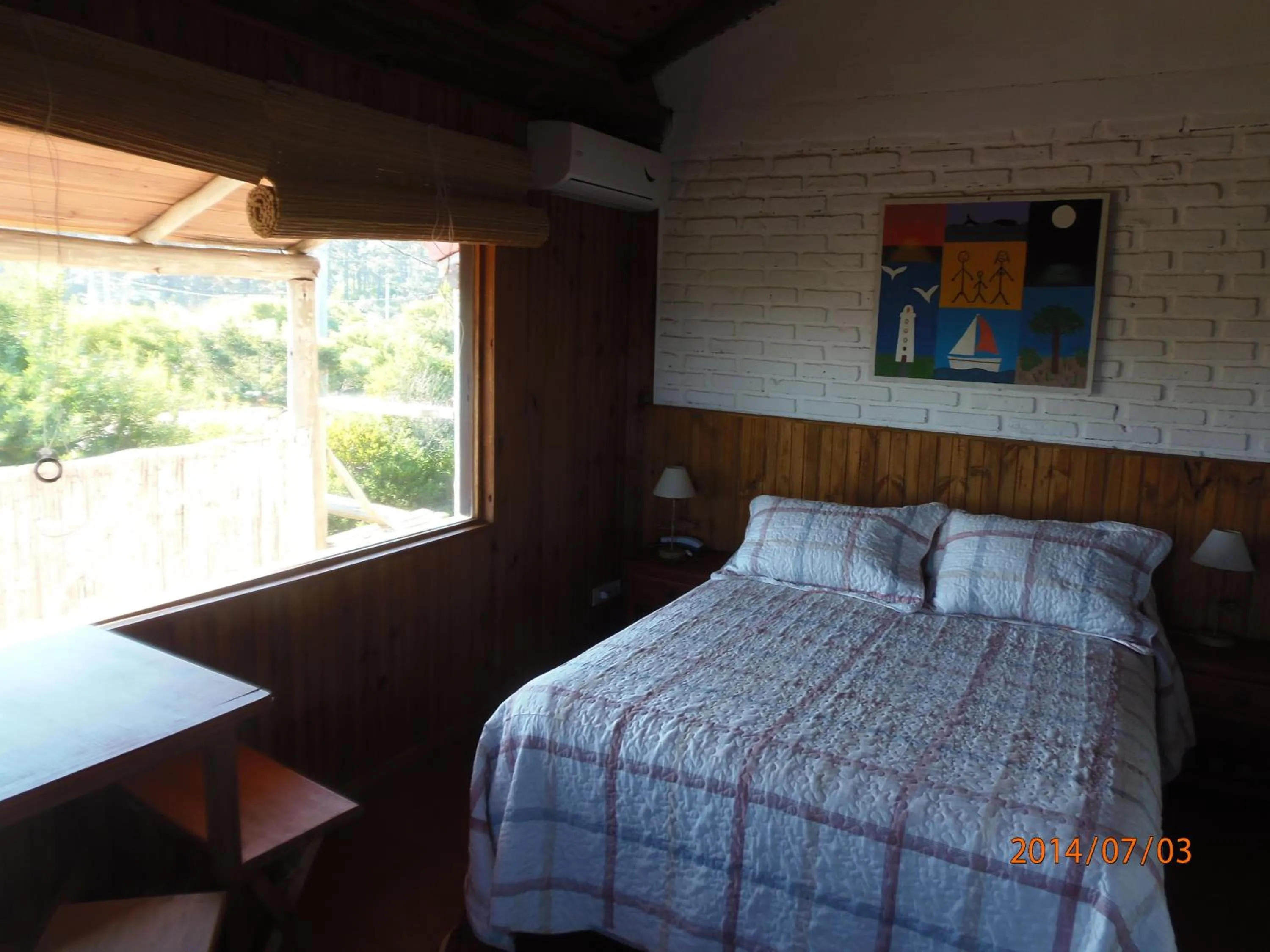 Bedroom, Bed in Hotel El Refugio nudista naturista opcional